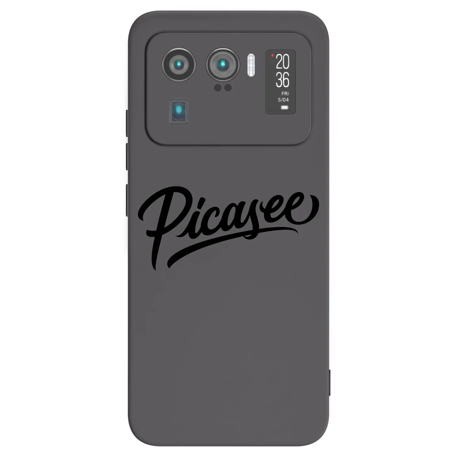 Picasee silikónový čierny obal pre Xiaomi Mi 11 Ultra - Picasee - old logo - black