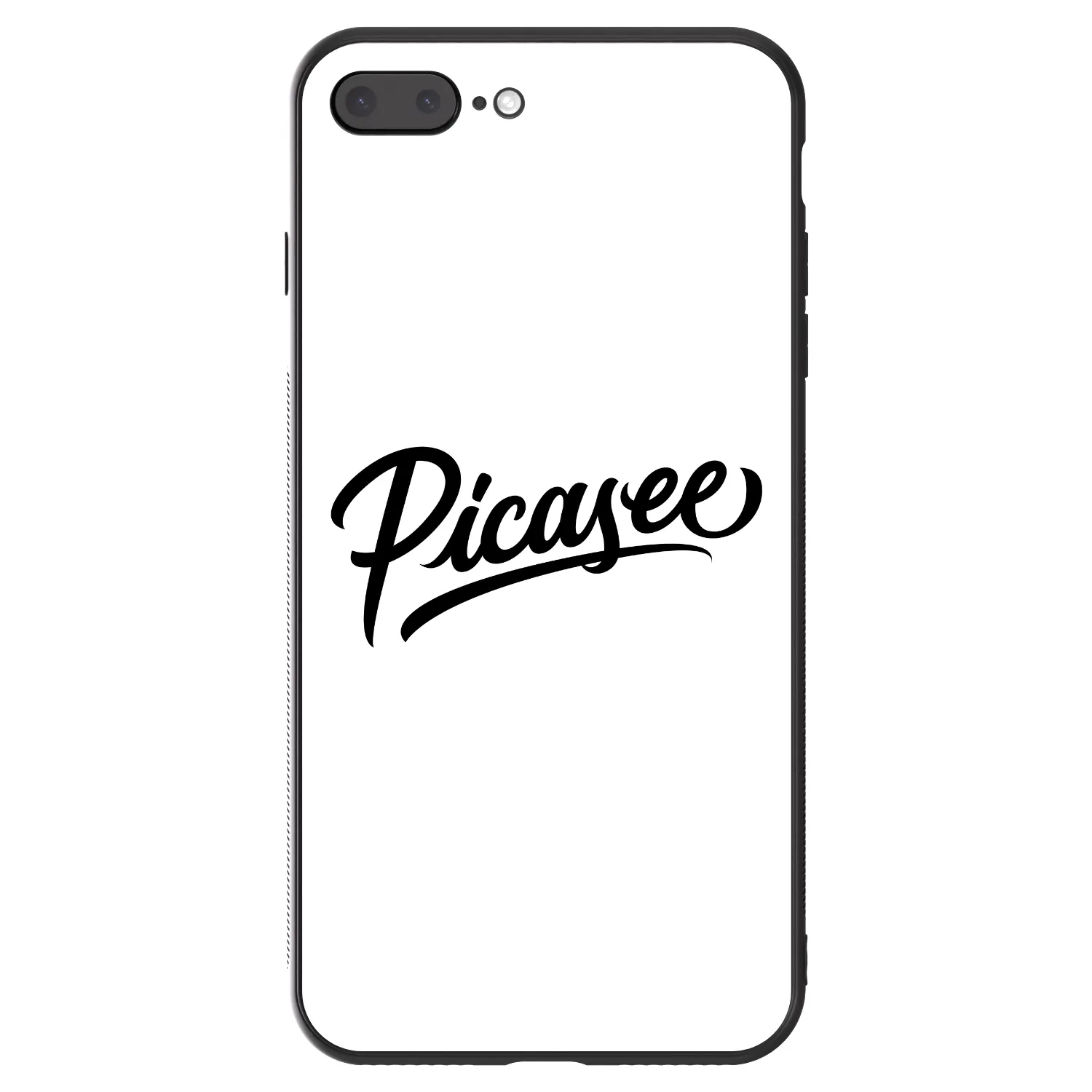 Picasee ULTIMATE CASE pro Apple iPhone 8 Plus - Picasee - old logo - black