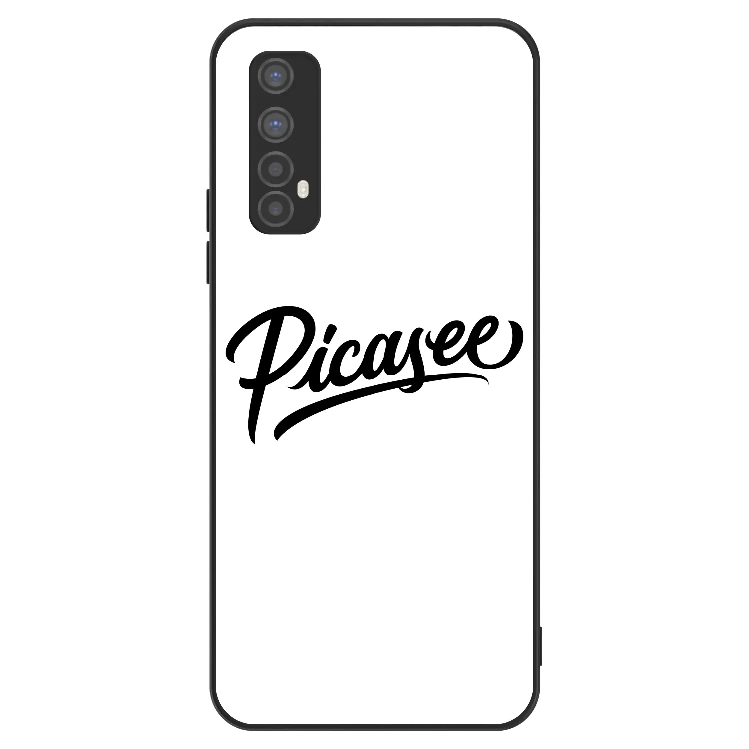 Picasee ULTIMATE CASE pro Realme 7 - Picasee - old logo - black