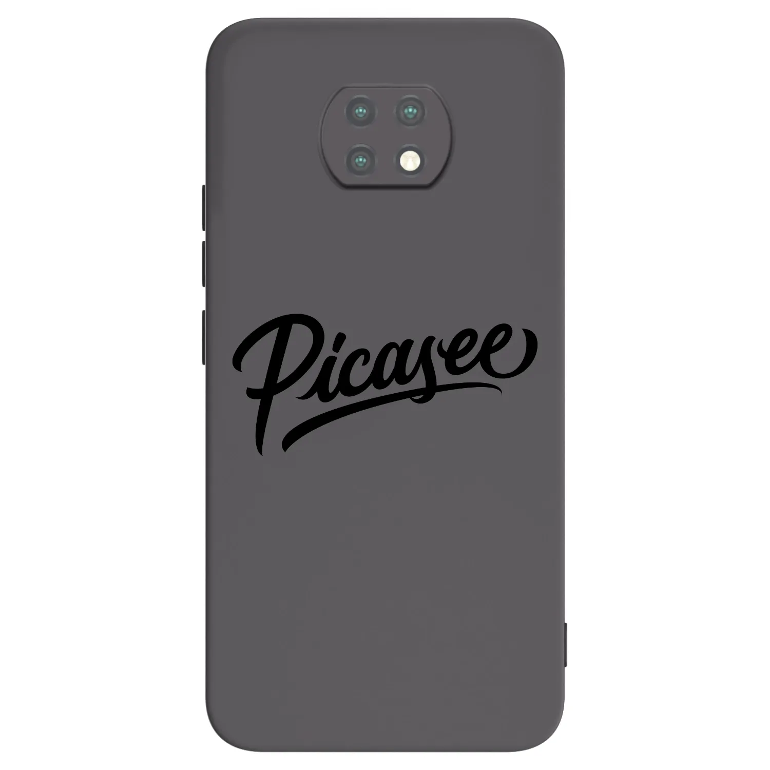 Picasee silikónový čierny obal pre Xiaomi Redmi Note 9T - Picasee - old logo - black