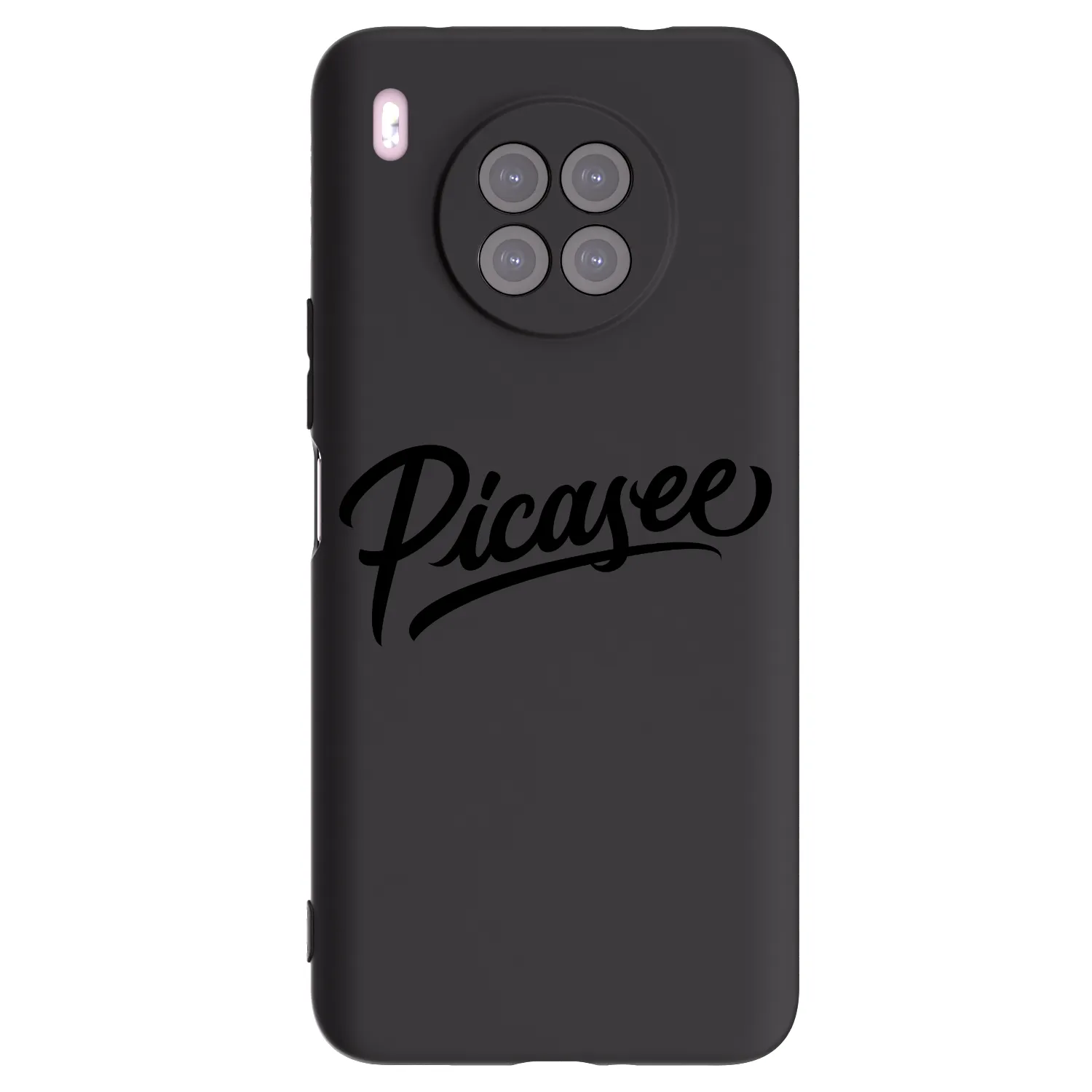 Picasee silikónový čierny obal pre Huawei Nova 8i - Picasee - old logo - black
