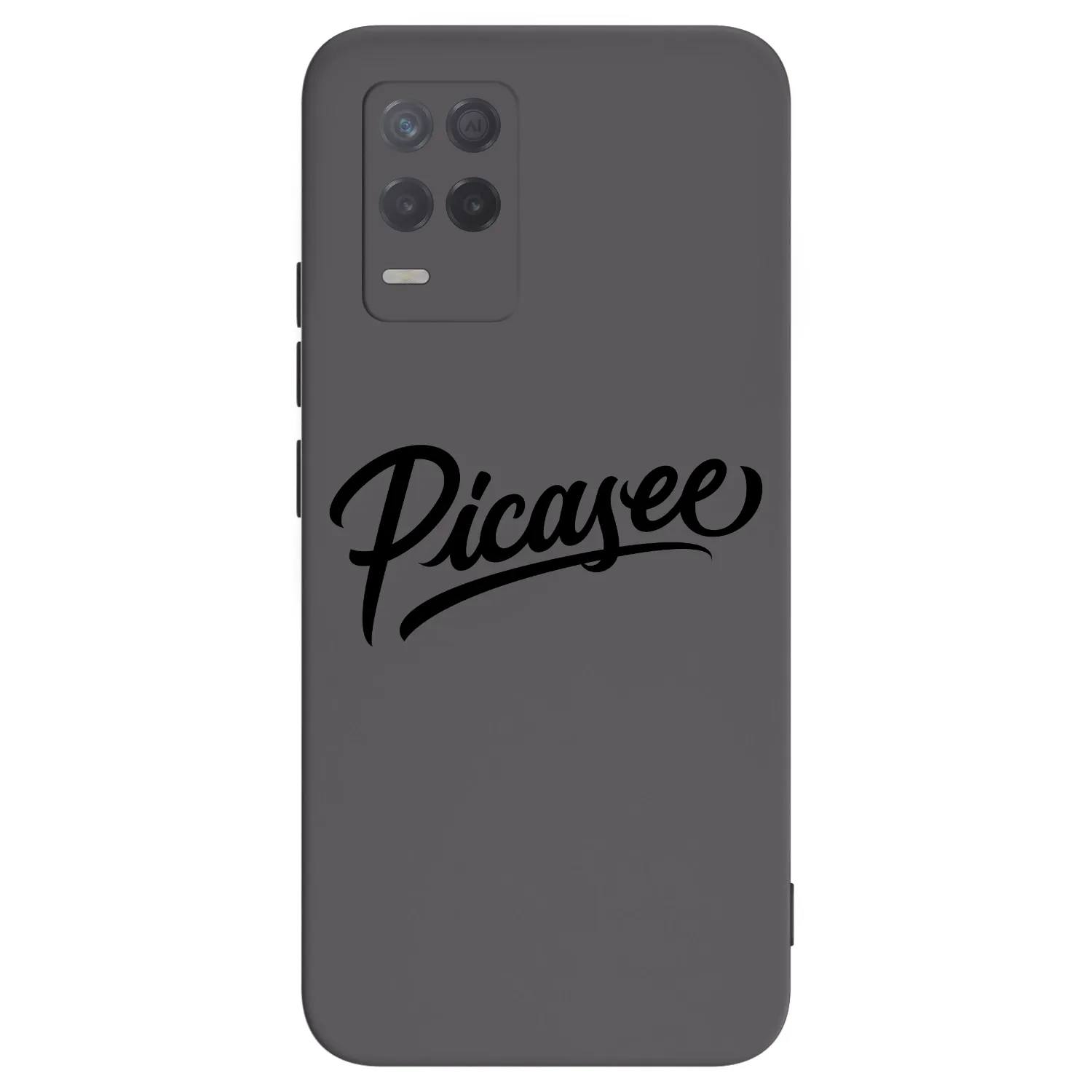Picasee silikónový čierny obal pre Realme 8 5G - Picasee - old logo - black