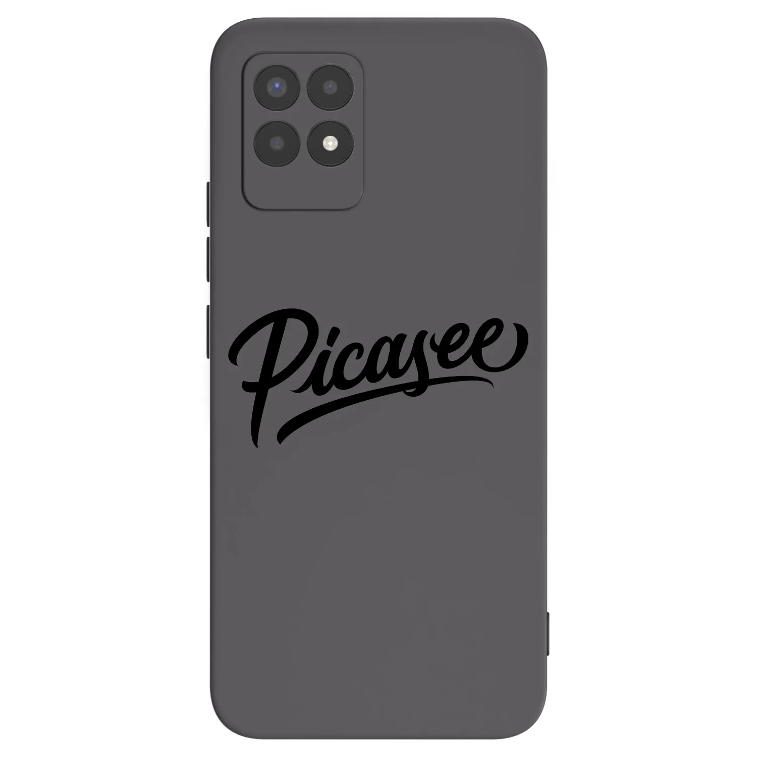 Picasee silikónový čierny obal pre Realme 8i - Picasee - old logo - black