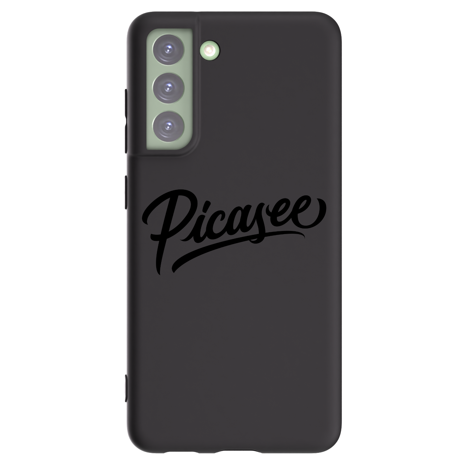 Picasee silikónový čierny obal pre Samsung Galaxy S21 FE 5G - Picasee - old logo - black