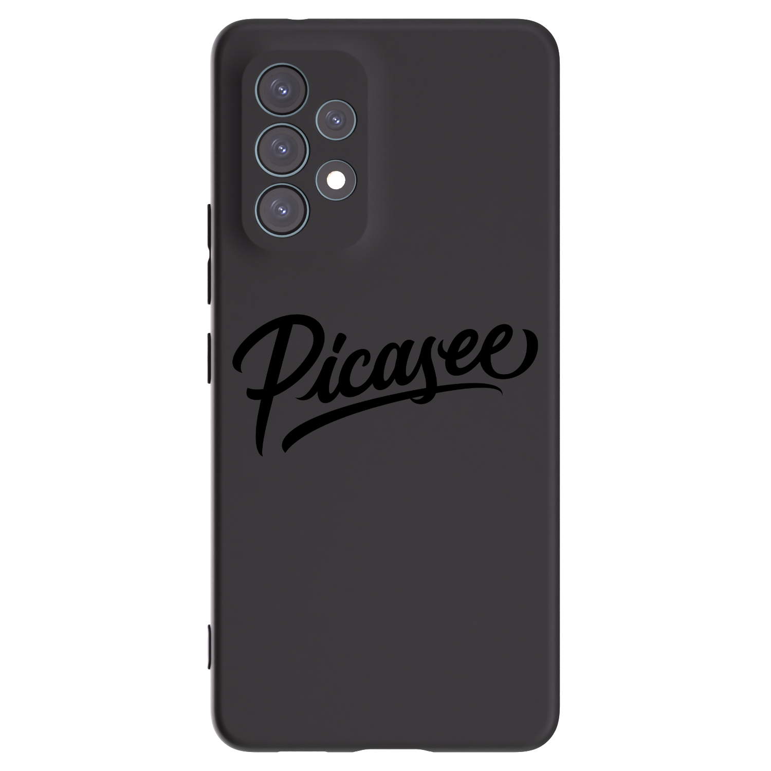 Picasee silikónový čierny obal pre Samsung Galaxy A53 5G A536 - Picasee - old logo - black