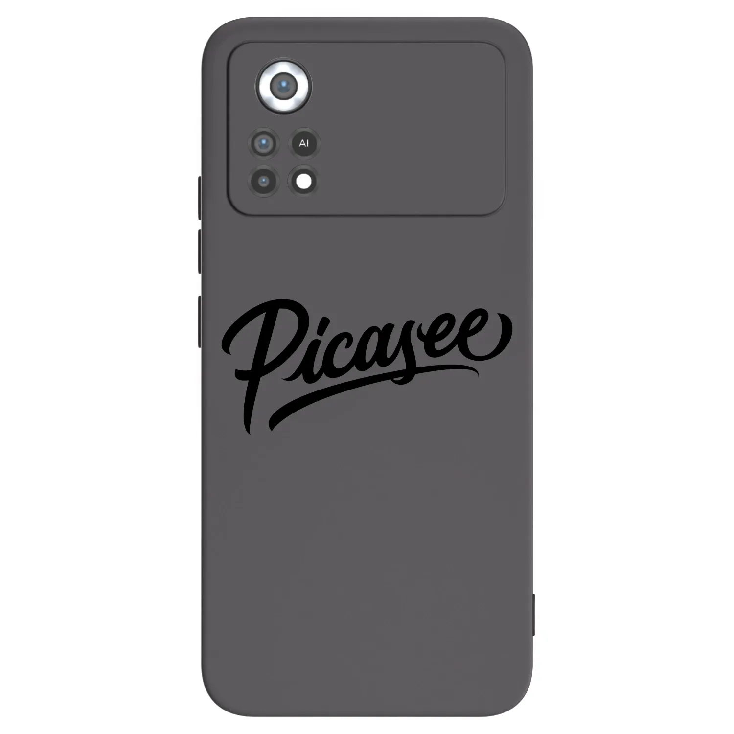Picasee silikónový čierny obal pre Xiaomi Poco X4 Pro 5G - Picasee - old logo - black