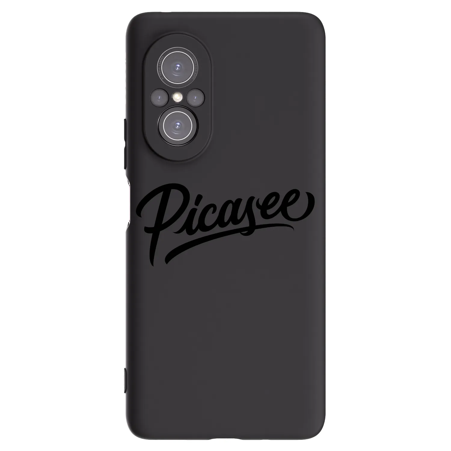 Picasee silikónový čierny obal pre Huawei Nova 9 SE - Picasee - old logo - black