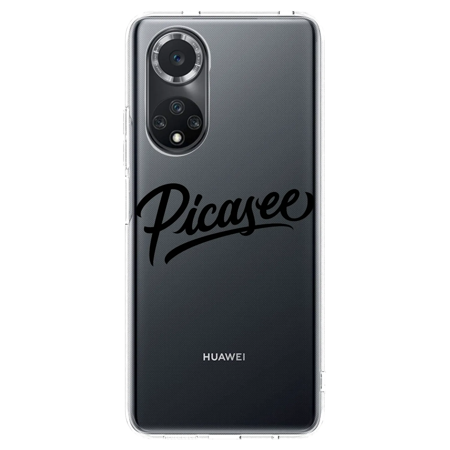 Picasee silikónový prehľadný obal pre Huawei Nova 9 SE - Picasee - old logo - black