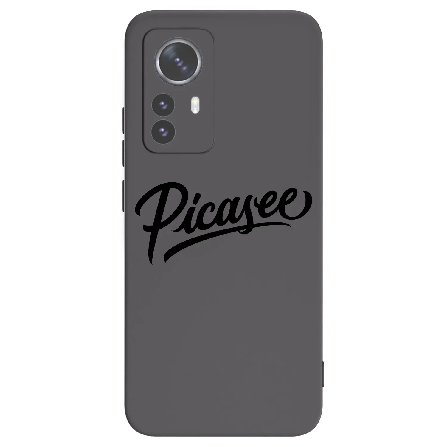 Picasee silikónový čierny obal pre Xiaomi 12 Pro - Picasee - old logo - black