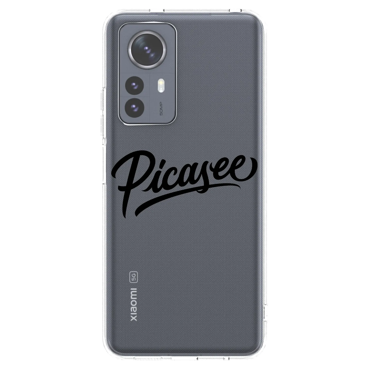 Picasee silikónový prehľadný obal pre Xiaomi 12 Pro - Picasee - old logo - black