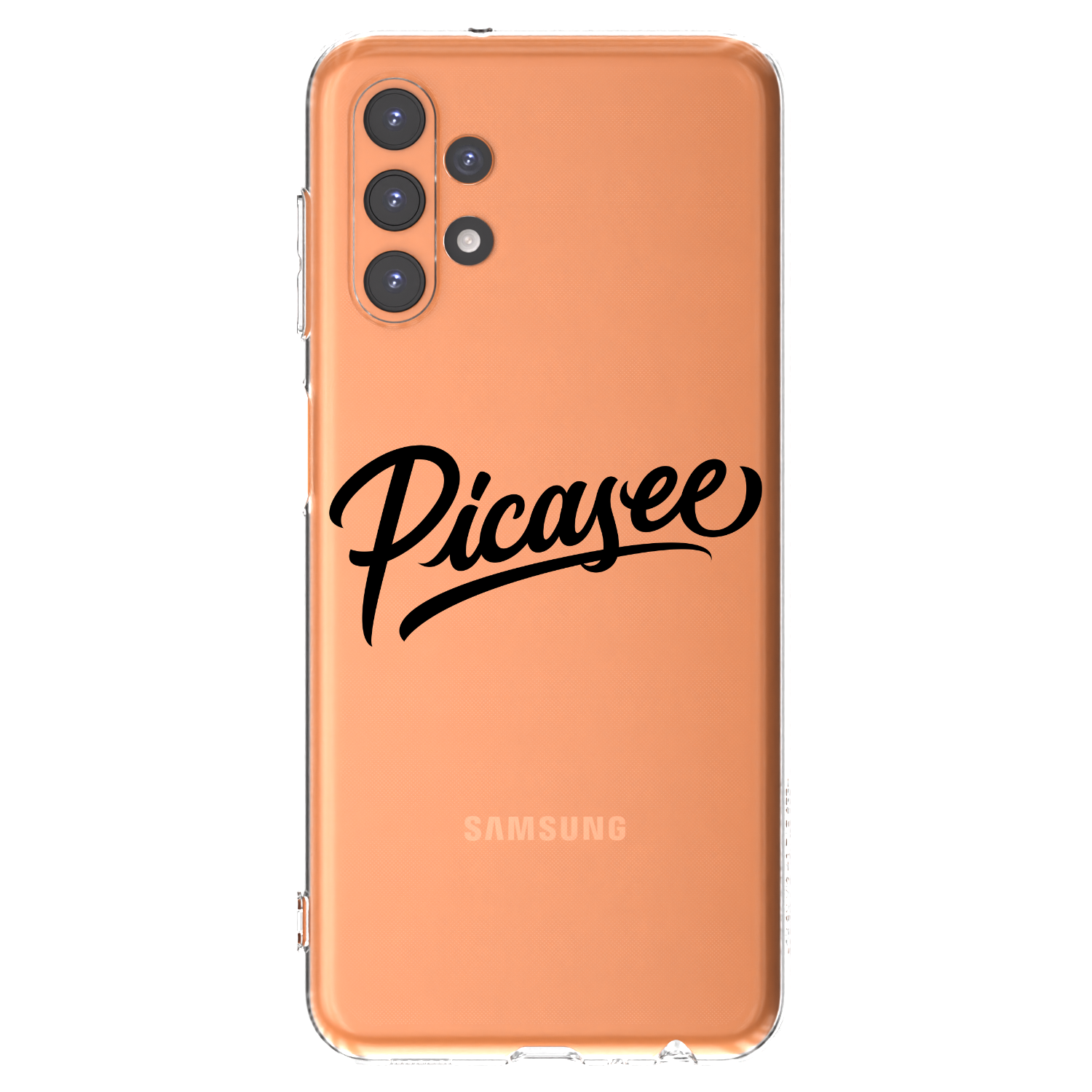 Picasee silikónový prehľadný obal pre Samsung Galaxy A13 4G A135 - Picasee - old logo - black