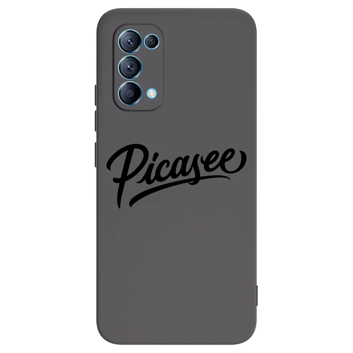 Picasee silikónový čierny obal pre OPPO Reno 5 5G - Picasee - old logo - black