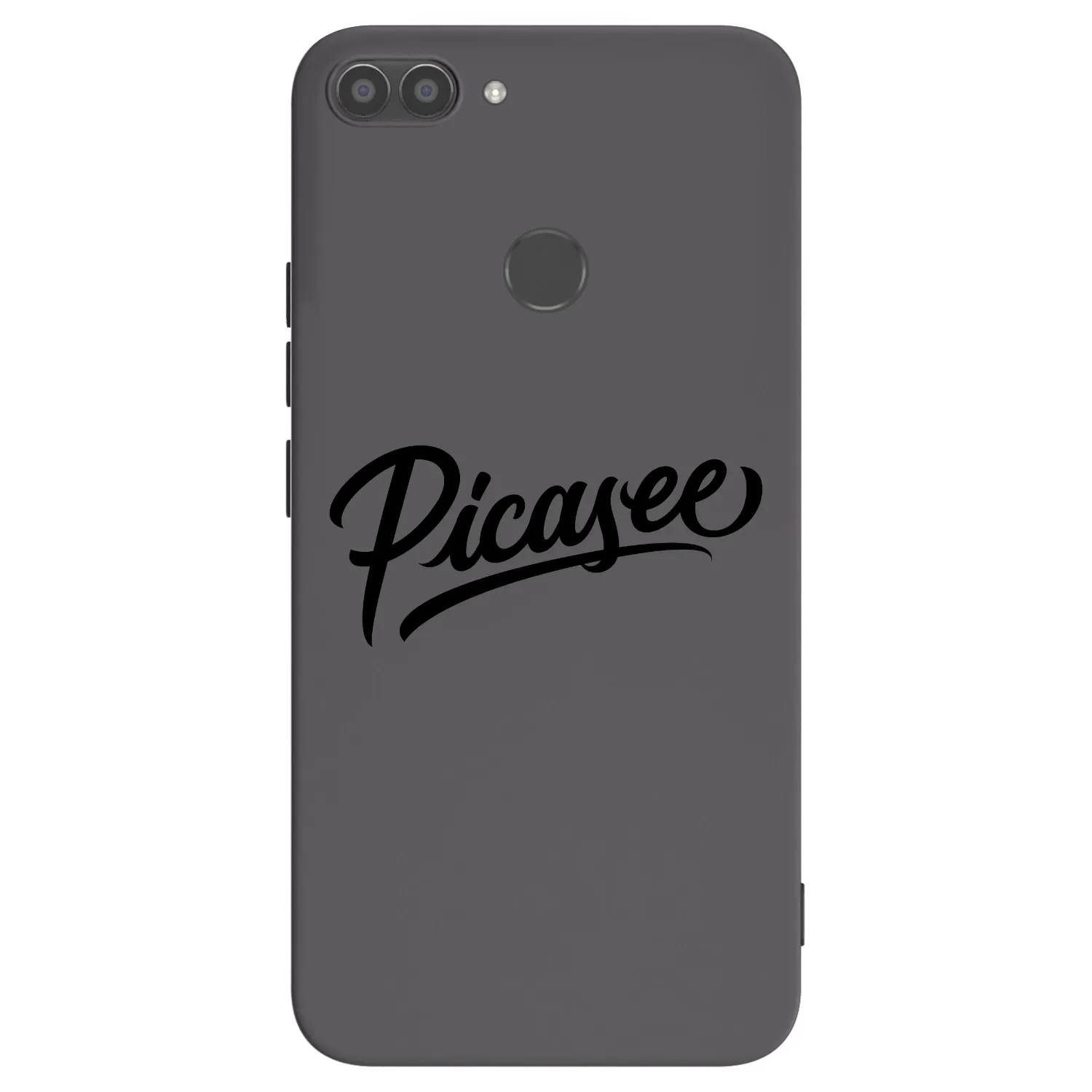 Picasee silikónový čierny obal pre Huawei P Smart - Picasee - old logo - black