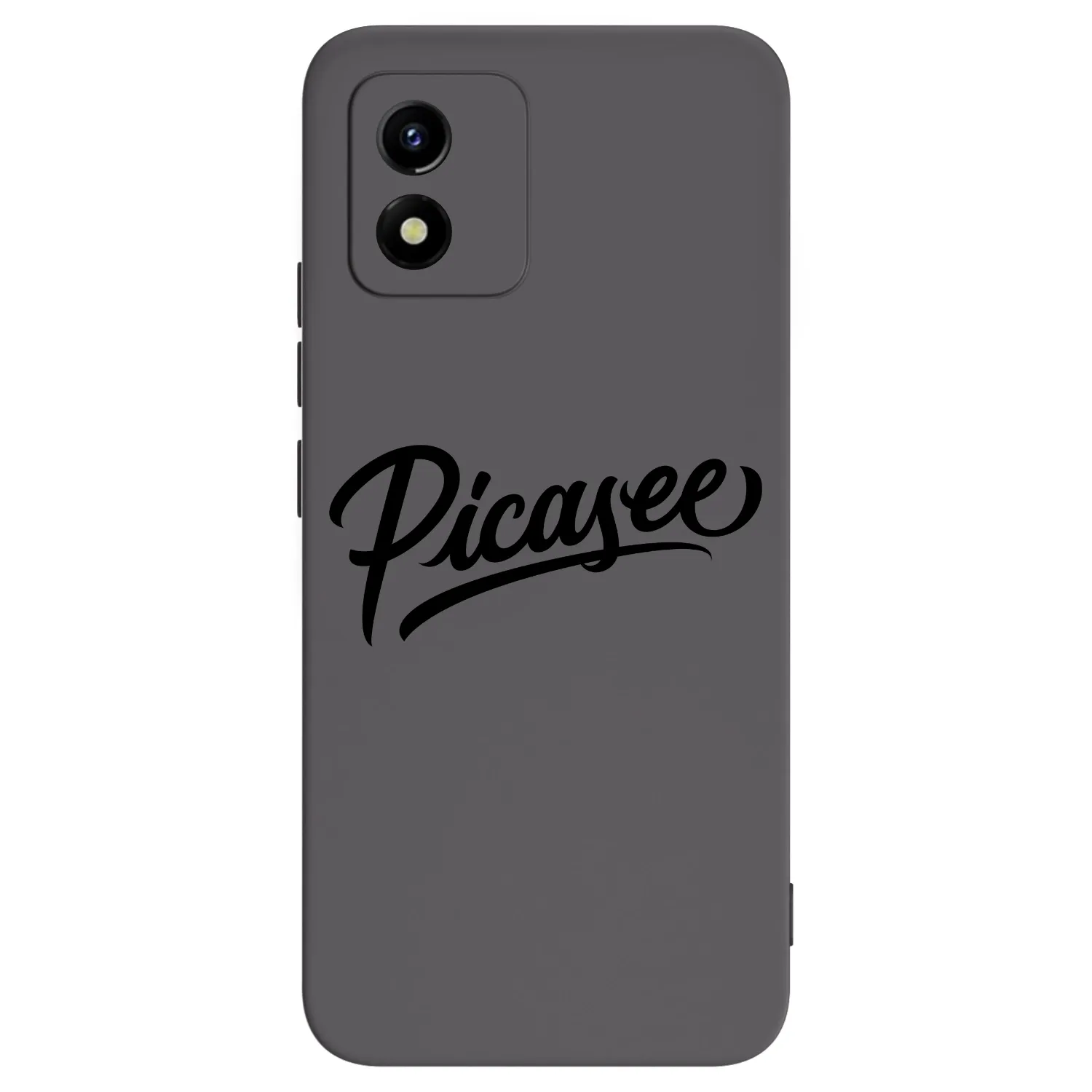 Picasee silikónový čierny obal pre Vivo Y01 - Picasee - old logo - black