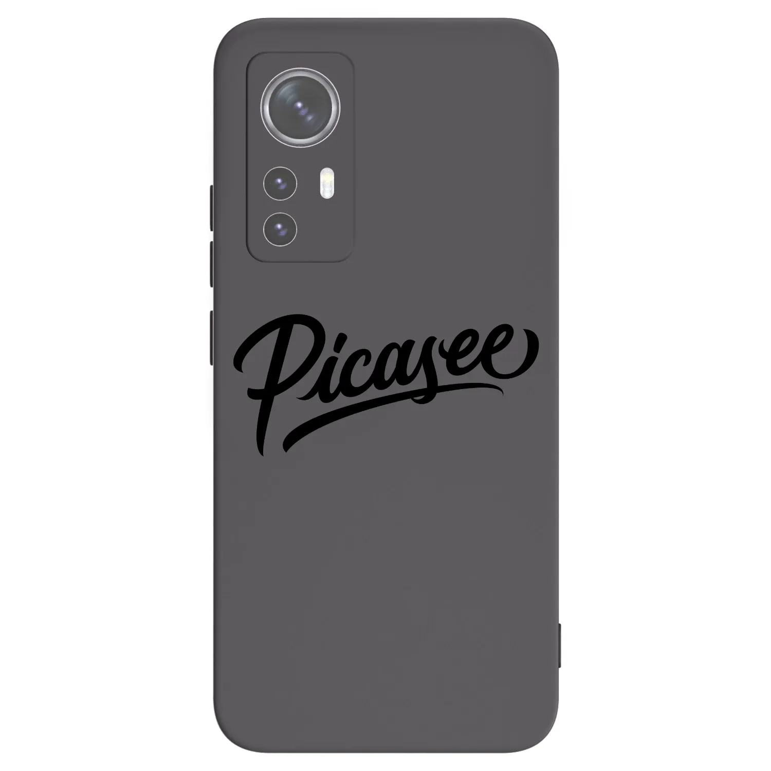 Picasee silikónový čierny obal pre Xiaomi 12X - Picasee - old logo - black