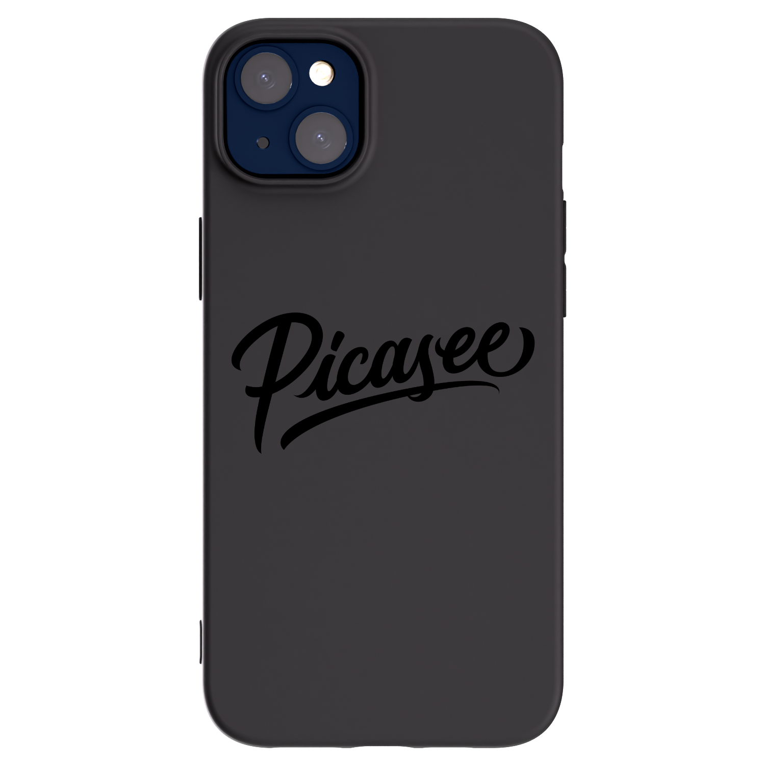 Picasee silikónový čierny obal pre Apple iPhone 14 Plus - Picasee - old logo - black
