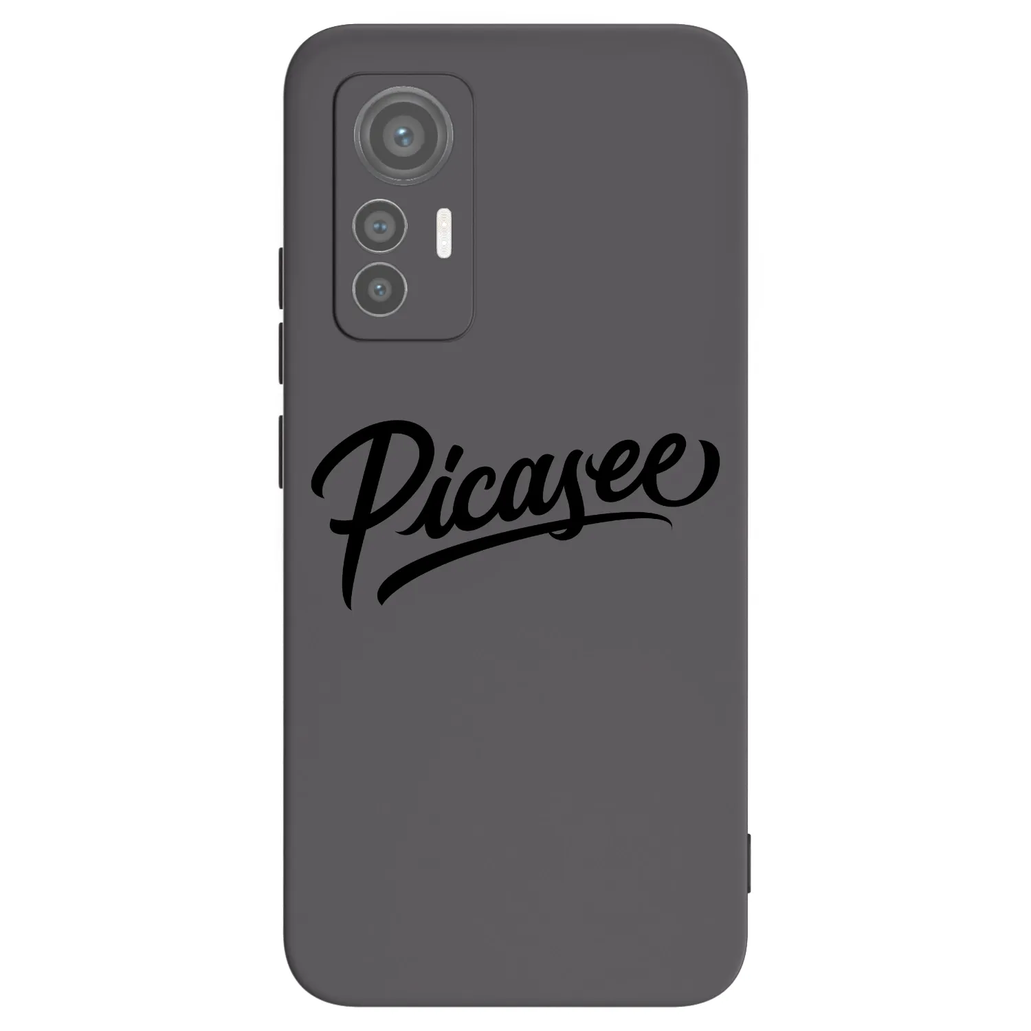Picasee silikónový čierny obal pre Xiaomi 12 Lite - Picasee - old logo - black