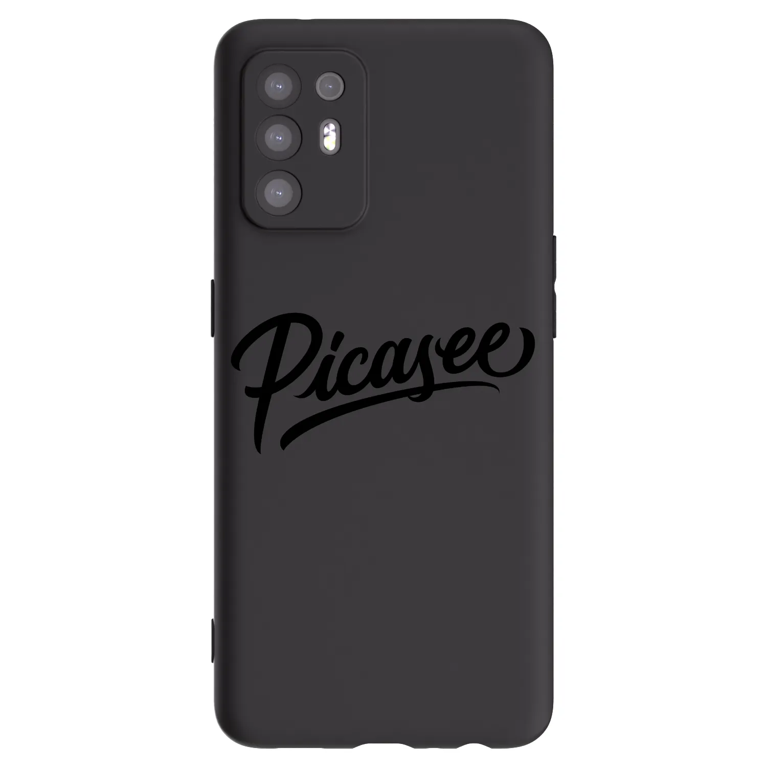 Picasee silikónový čierny obal pre OPPO A94 5G - Picasee - old logo - black