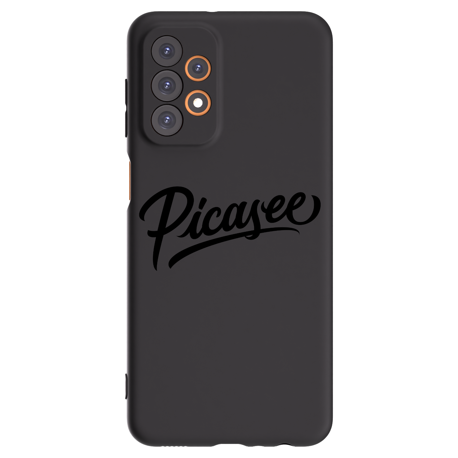 Picasee silikónový čierny obal pre Samsung Galaxy A23 A235F 4G - Picasee - old logo - black