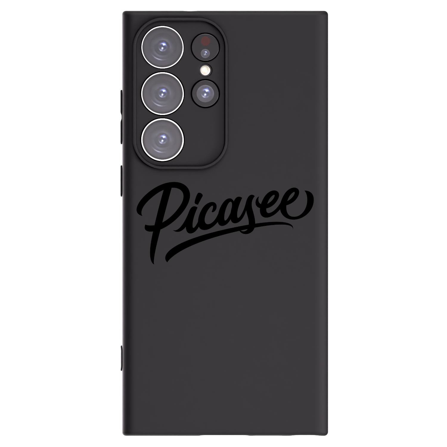 Picasee silikónový čierny obal pre Samsung Galaxy S23 Ultra 5G - Picasee - old logo - black