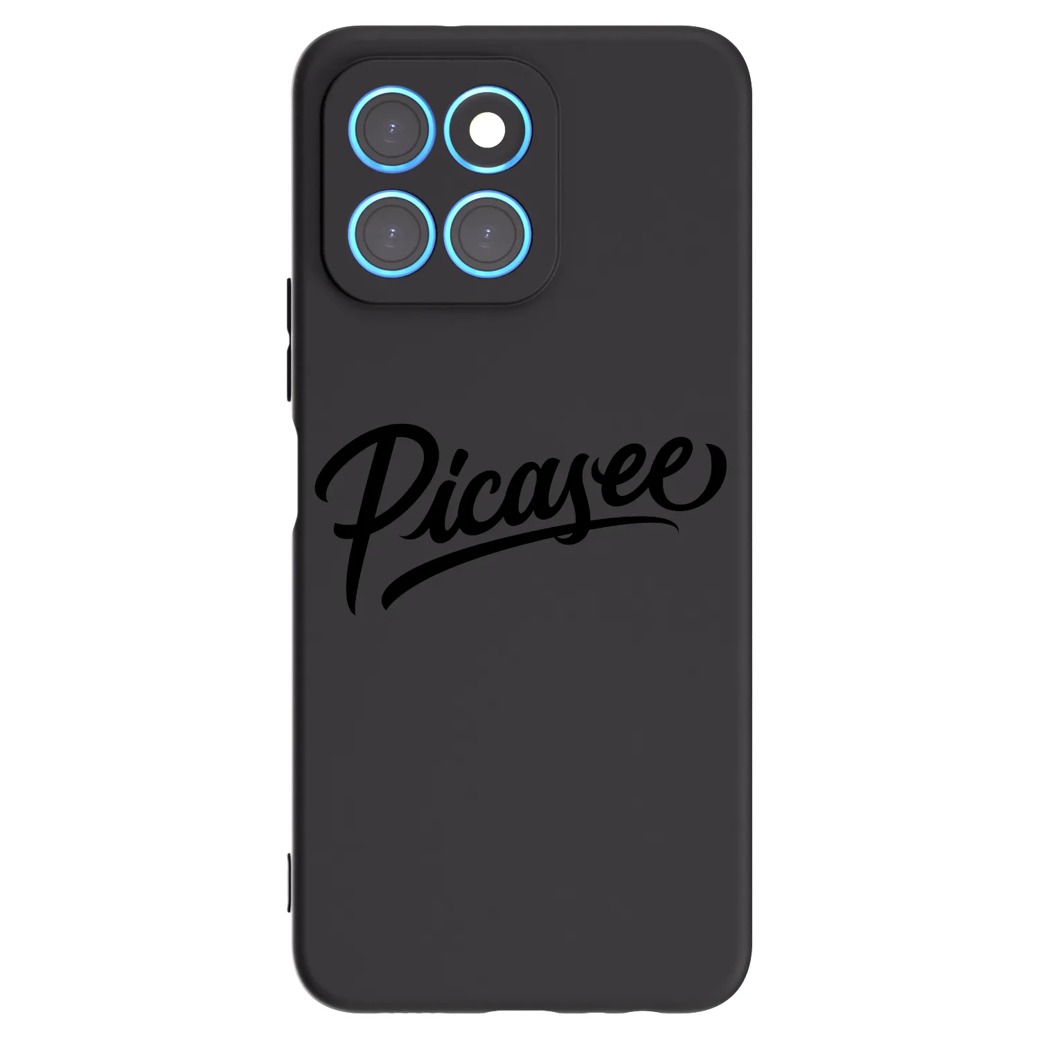 Picasee silikónový čierny obal pre Honor X6 - Picasee - old logo - black
