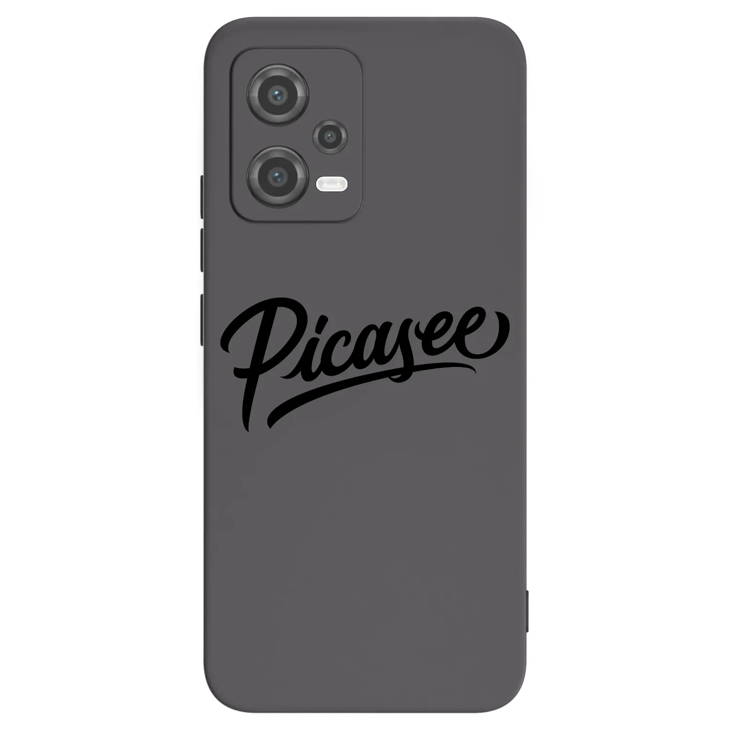 Picasee silikónový čierny obal pre Xiaomi Poco X5 - Picasee - old logo - black