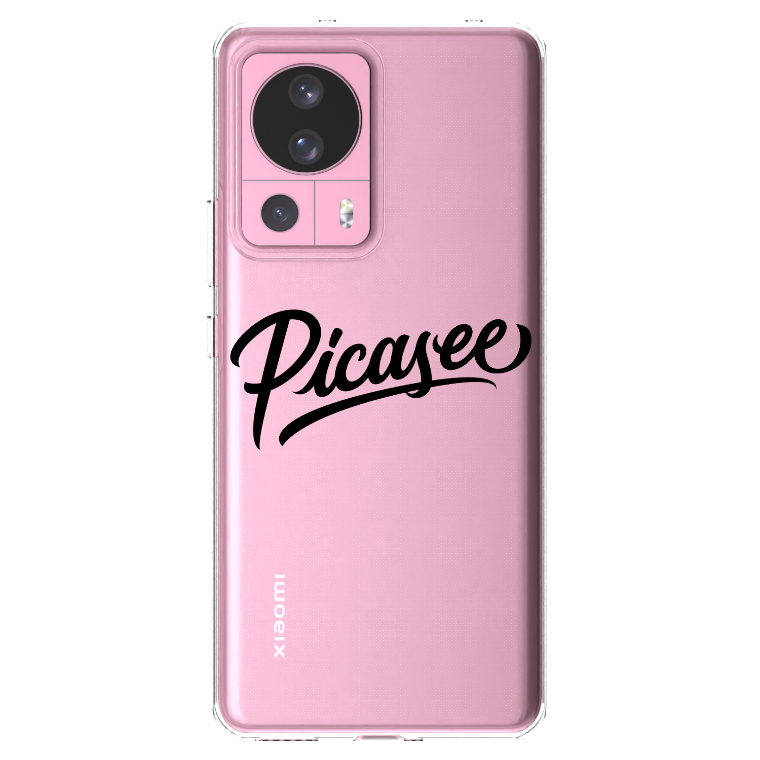 Silikónový prehľadný obal pre Xiaomi 13 Lite - Picasee - old logo - black