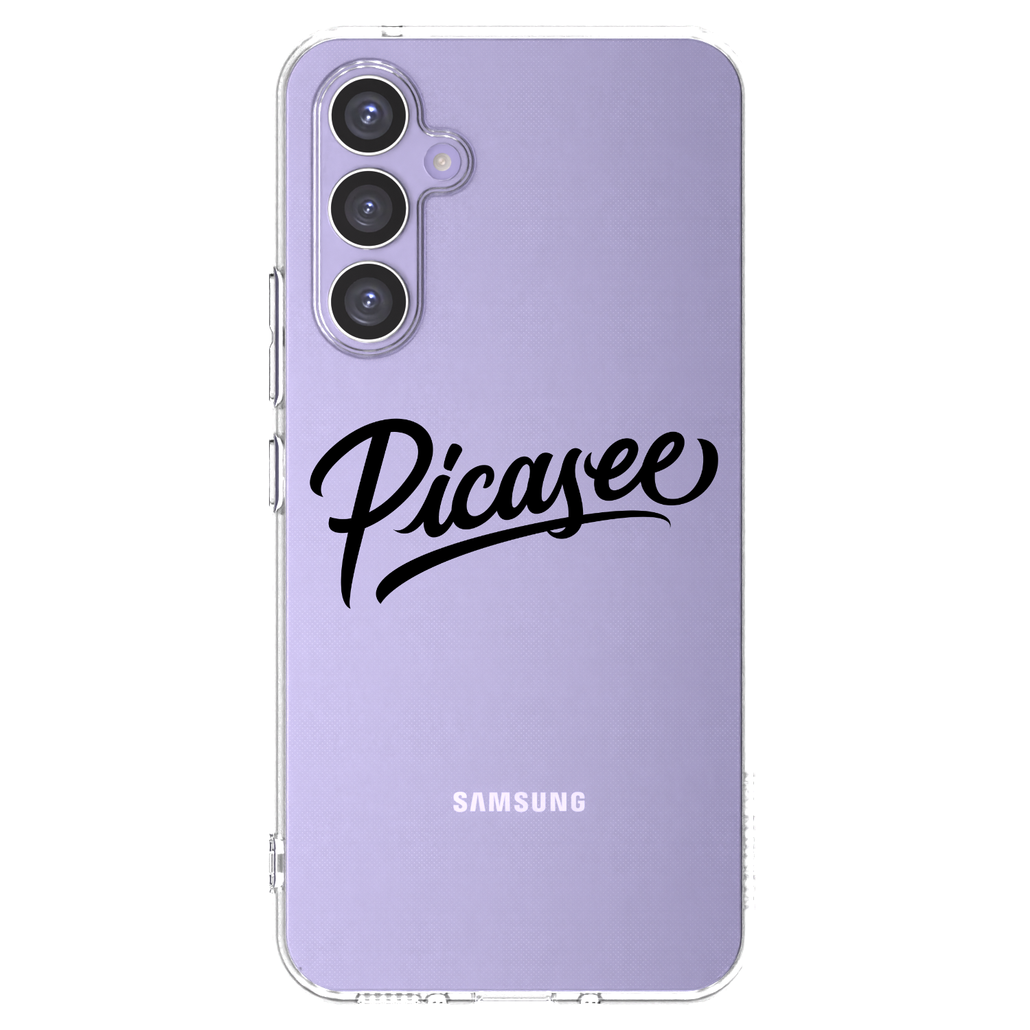 Picasee silikónový prehľadný obal pre Samsung Galaxy A54 5G A546B - Picasee - old logo - black
