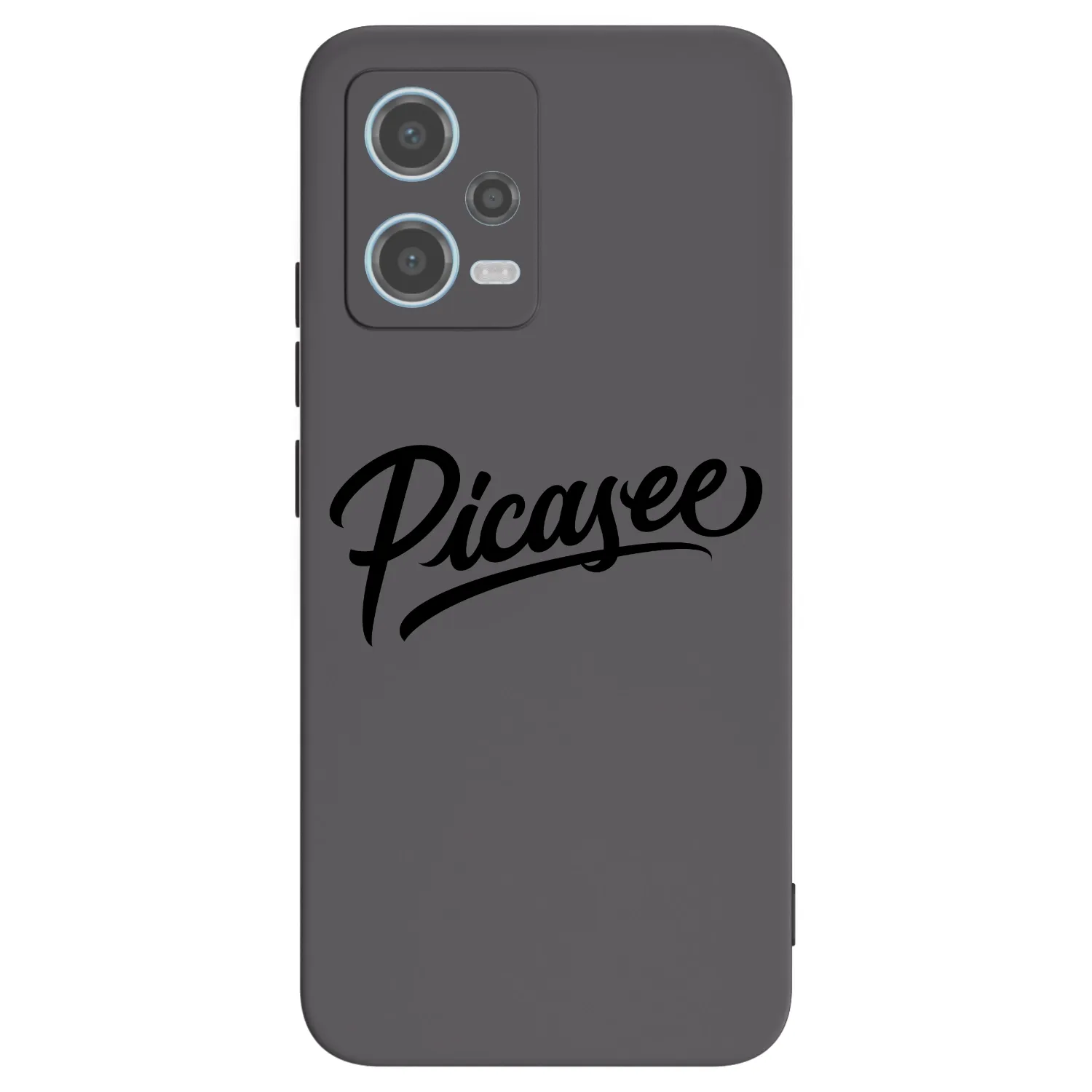 Picasee silikónový čierny obal pre Xiaomi Redmi Note 12 5G - Picasee - old logo - black