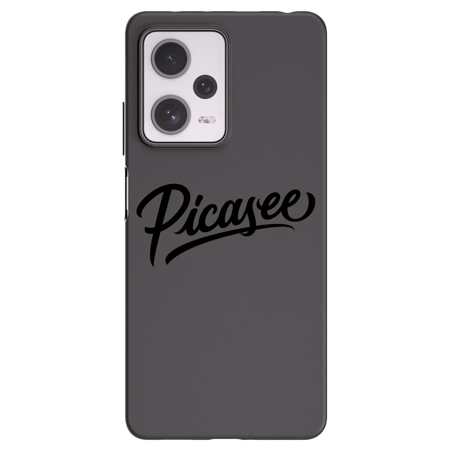 Picasee silikónový čierny obal pre Xiaomi Redmi Note 12 Pro+ 5G - Picasee - old logo - black