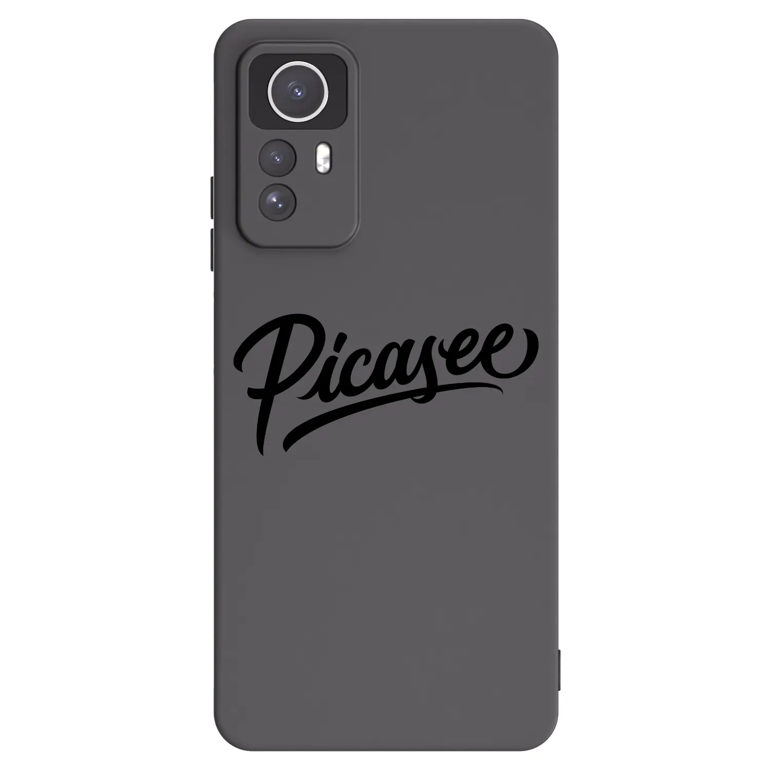 Picasee silikónový čierny obal pre Xiaomi Redmi Note 12S - Picasee - old logo - black
