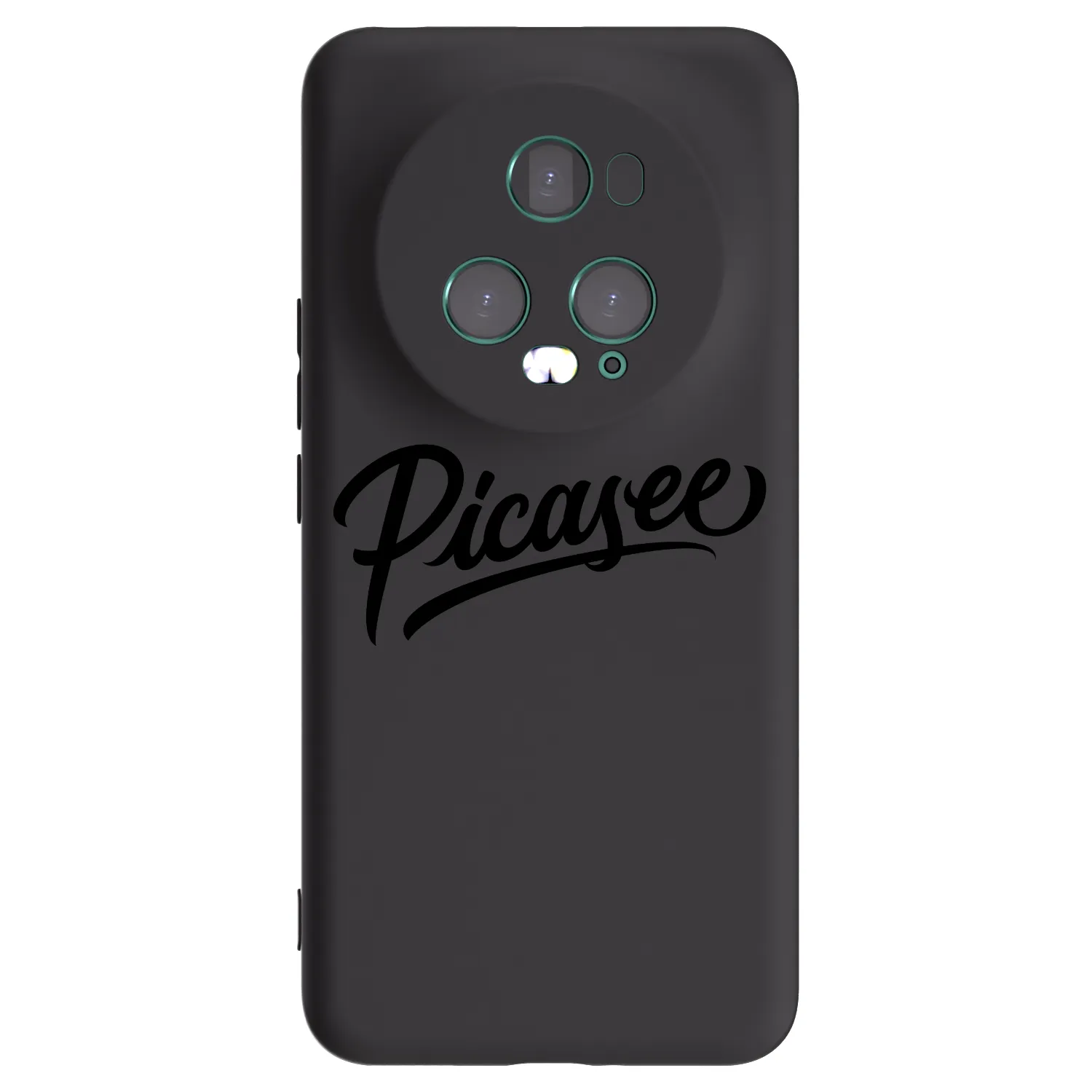 Picasee silikónový čierny obal pre Honor Magic5 Pro - Picasee - old logo - black