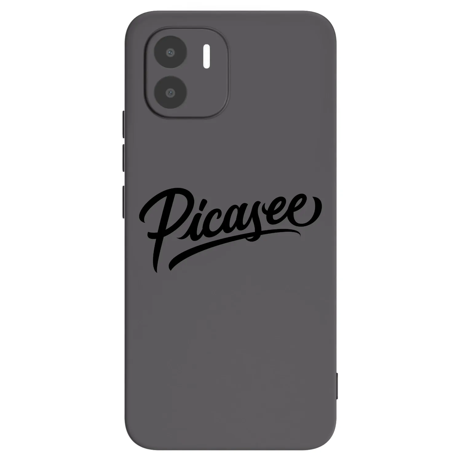 Picasee silikónový čierny obal pre Xiaomi Redmi A2 - Picasee - old logo - black
