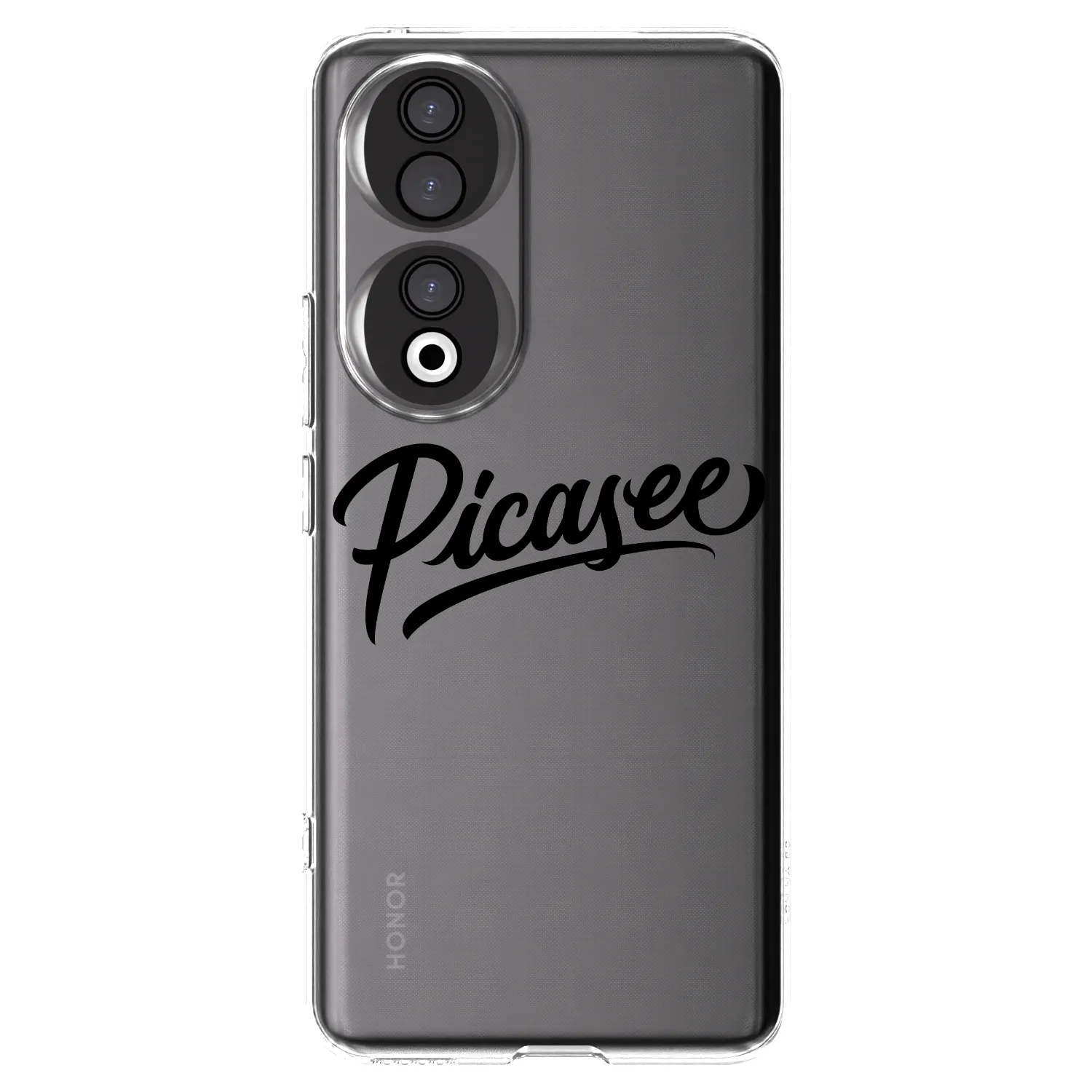 Picasee silikónový prehľadný obal pre Honor 90 5G - Picasee - old logo - black