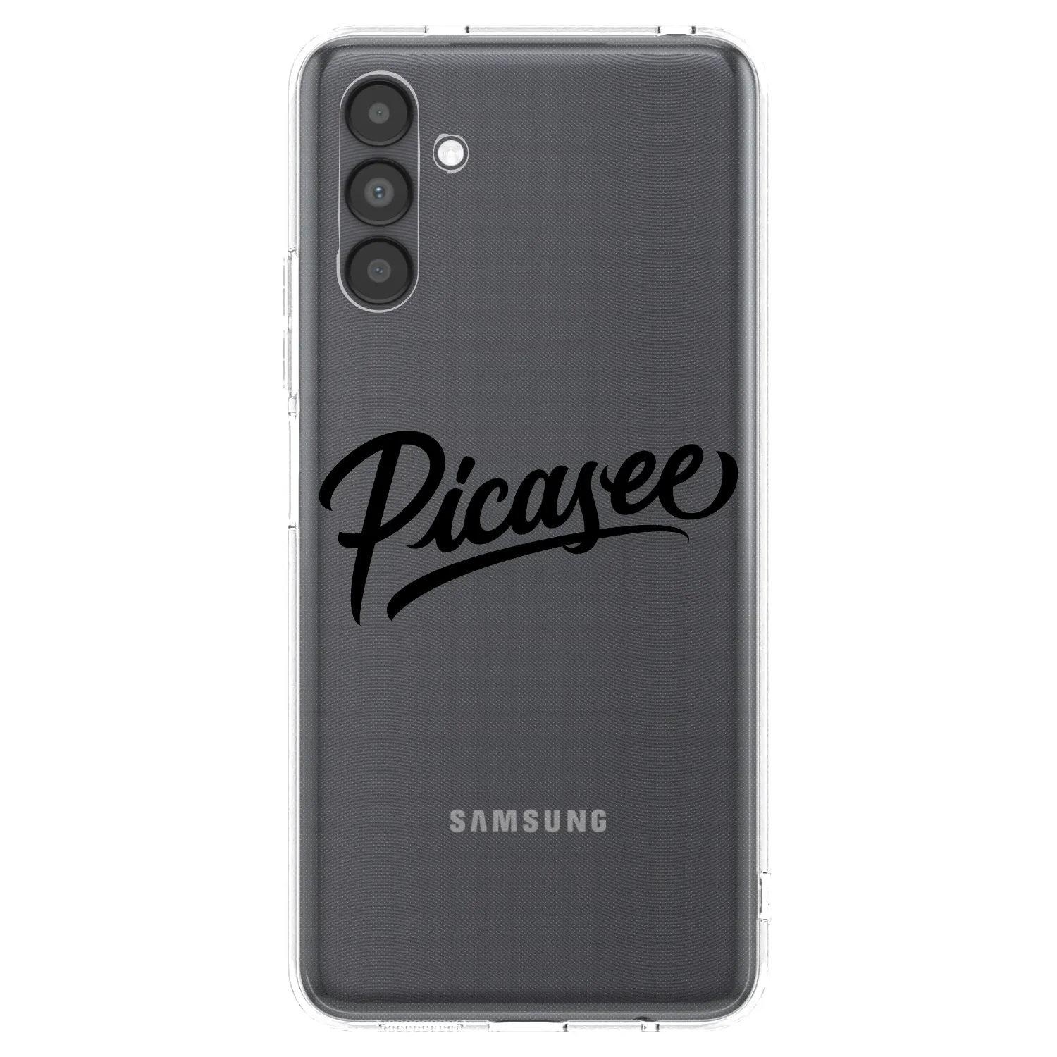 Picasee silikónový prehľadný obal pre Samsung Galaxy A04s A047F - Picasee - old logo - black
