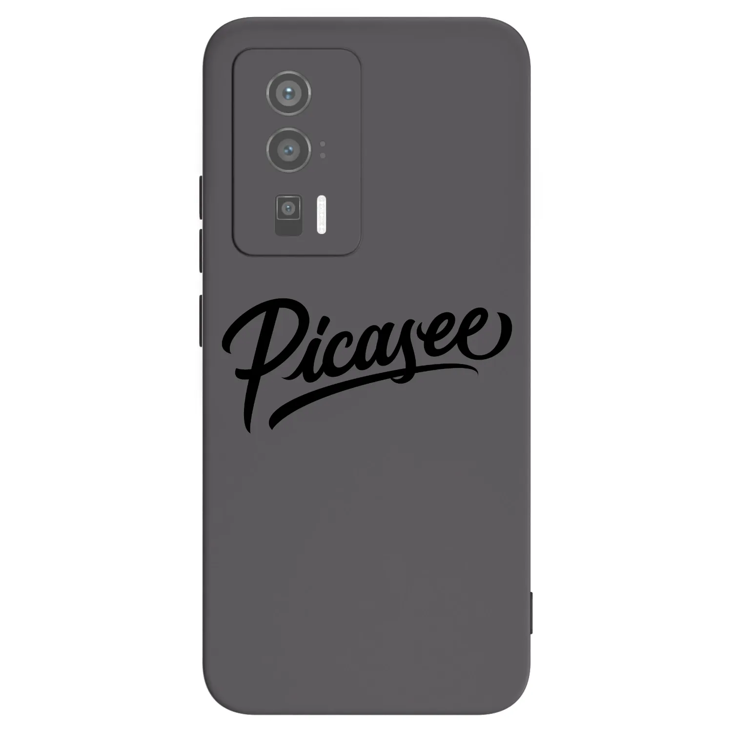 Picasee silikónový čierny obal pre Xiaomi Poco F5 Pro 5G - Picasee - old logo - black