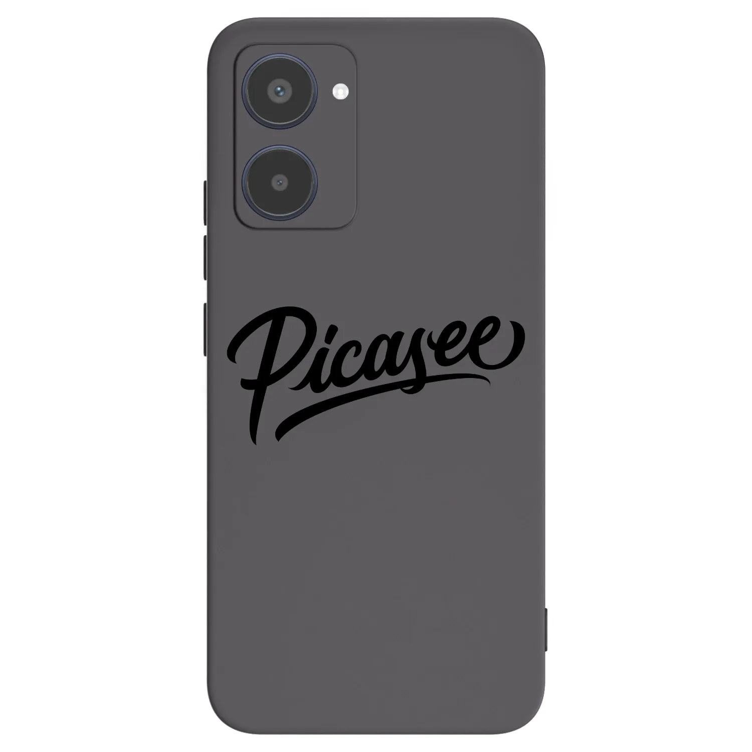 Picasee silikónový čierny obal pre Realme 10 4G - Picasee - old logo - black