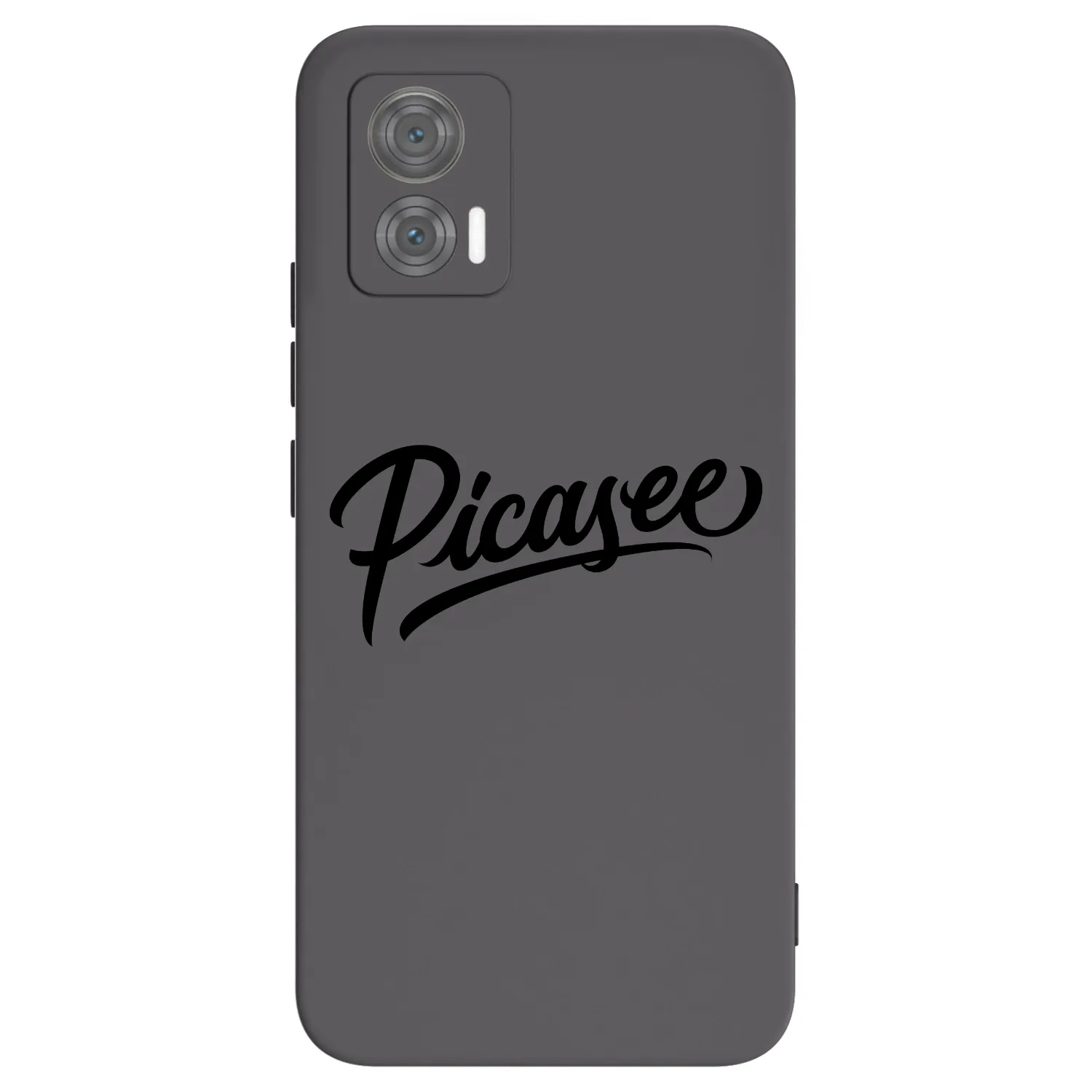 Picasee silikónový čierny obal pre Motorola Edge 30 Neo - Picasee - old logo - black