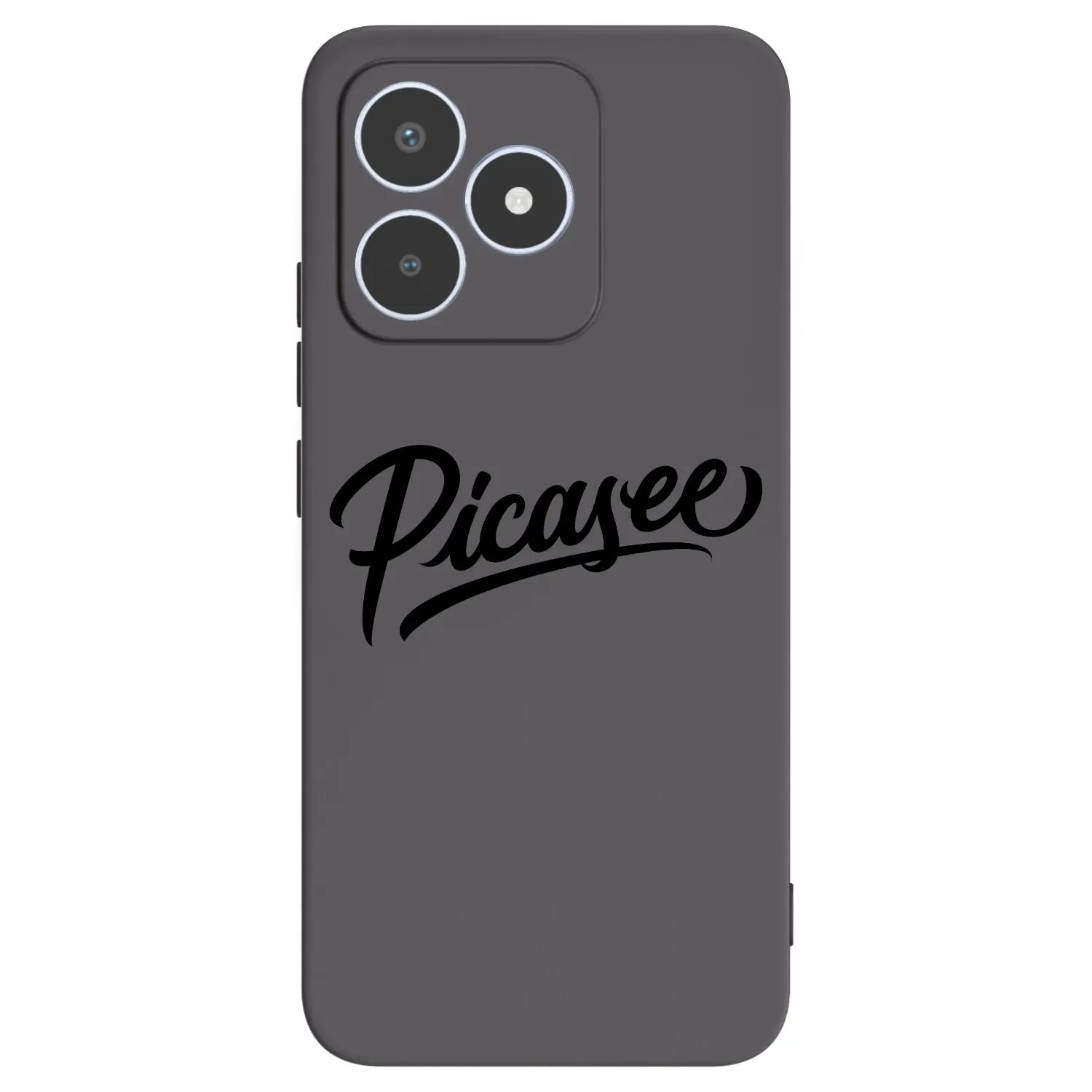 Picasee silikónový čierny obal pre Realme C53 - Picasee - old logo - black