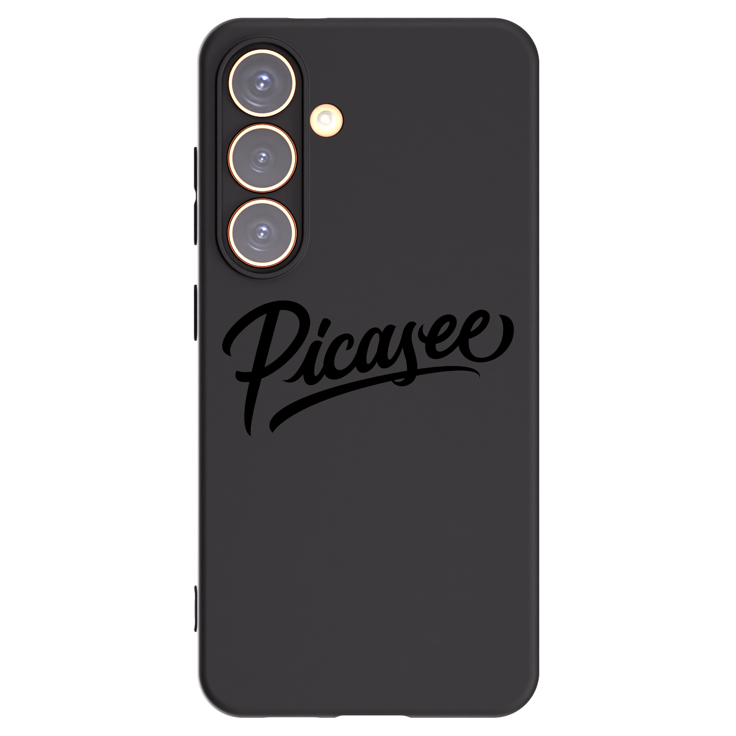 Picasee silikónový čierny obal pre Samsung Galaxy S24 S921B 5G - Picasee - old logo - black