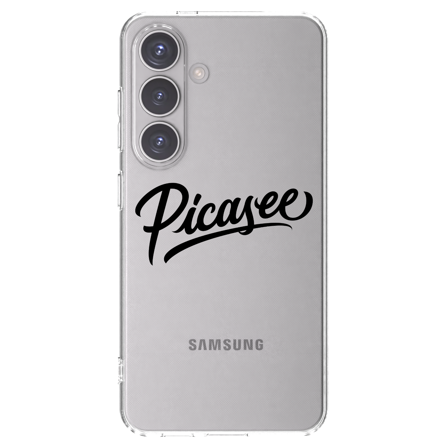Picasee silikónový prehľadný obal pre Samsung Galaxy S24 S921B 5G - Picasee - old logo - black