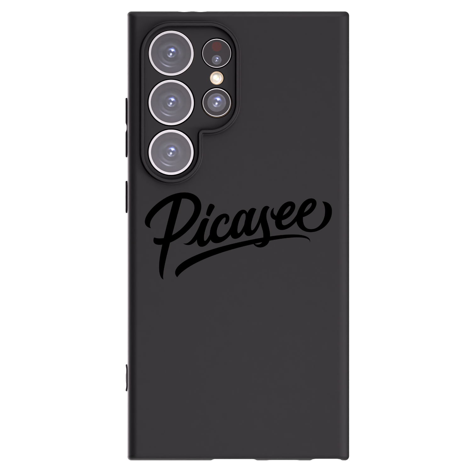 Picasee silikónový čierny obal pre Samsung Galaxy S24 Ultra S928B 5G - Picasee - old logo - black