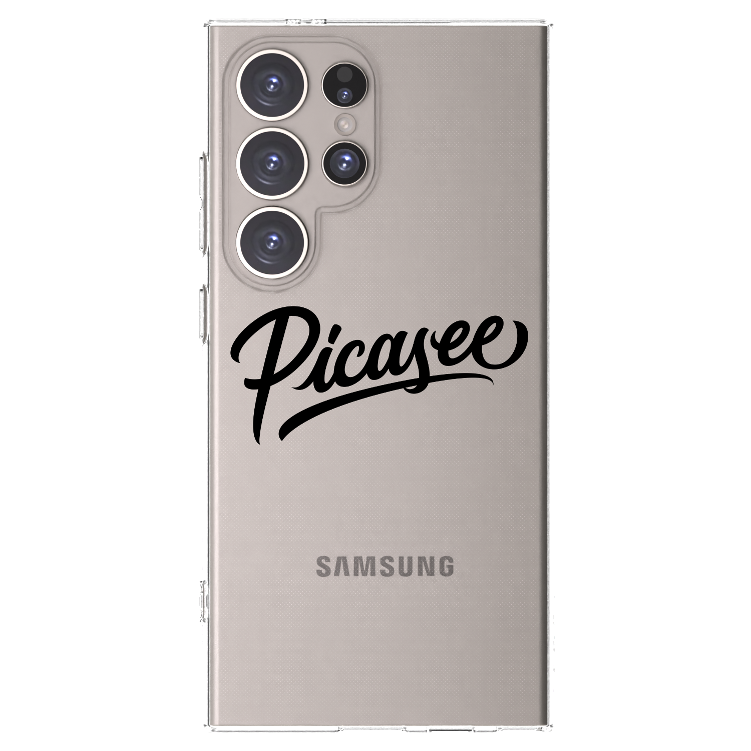 Picasee silikónový prehľadný obal pre Samsung Galaxy S24 Ultra S928B 5G - Picasee - old logo - black