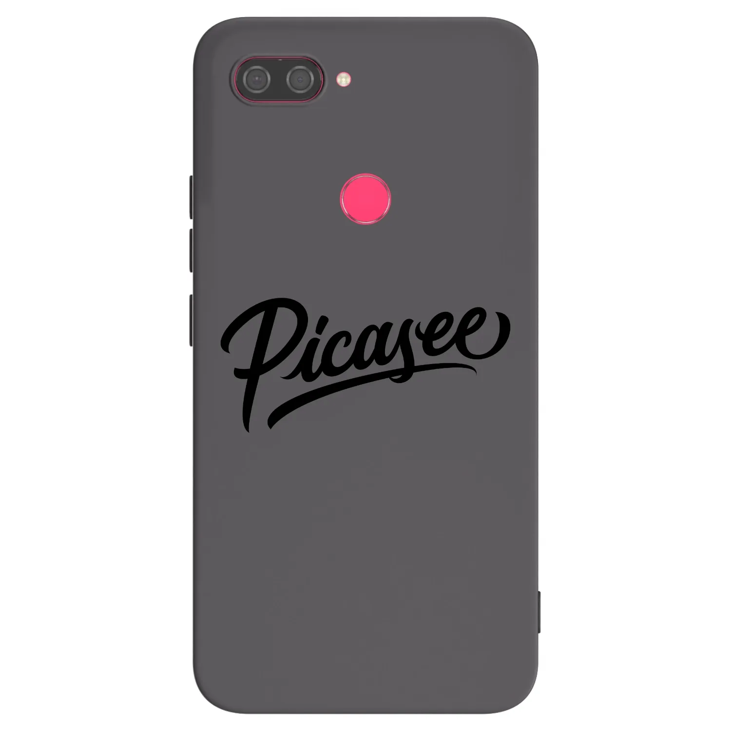 Picasee silikónový čierny obal pre Xiaomi Mi 8 Lite - Picasee - old logo - black