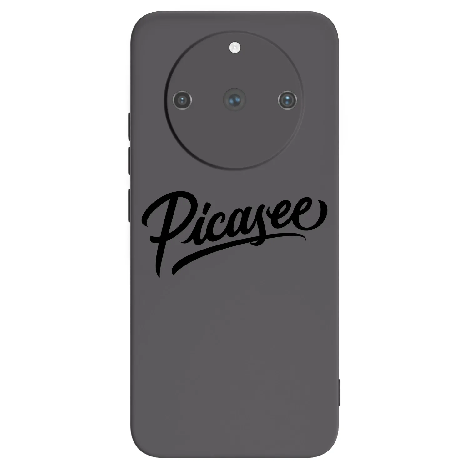 Picasee silikónový čierny obal pre Realme 11 Pro+ - Picasee - old logo - black