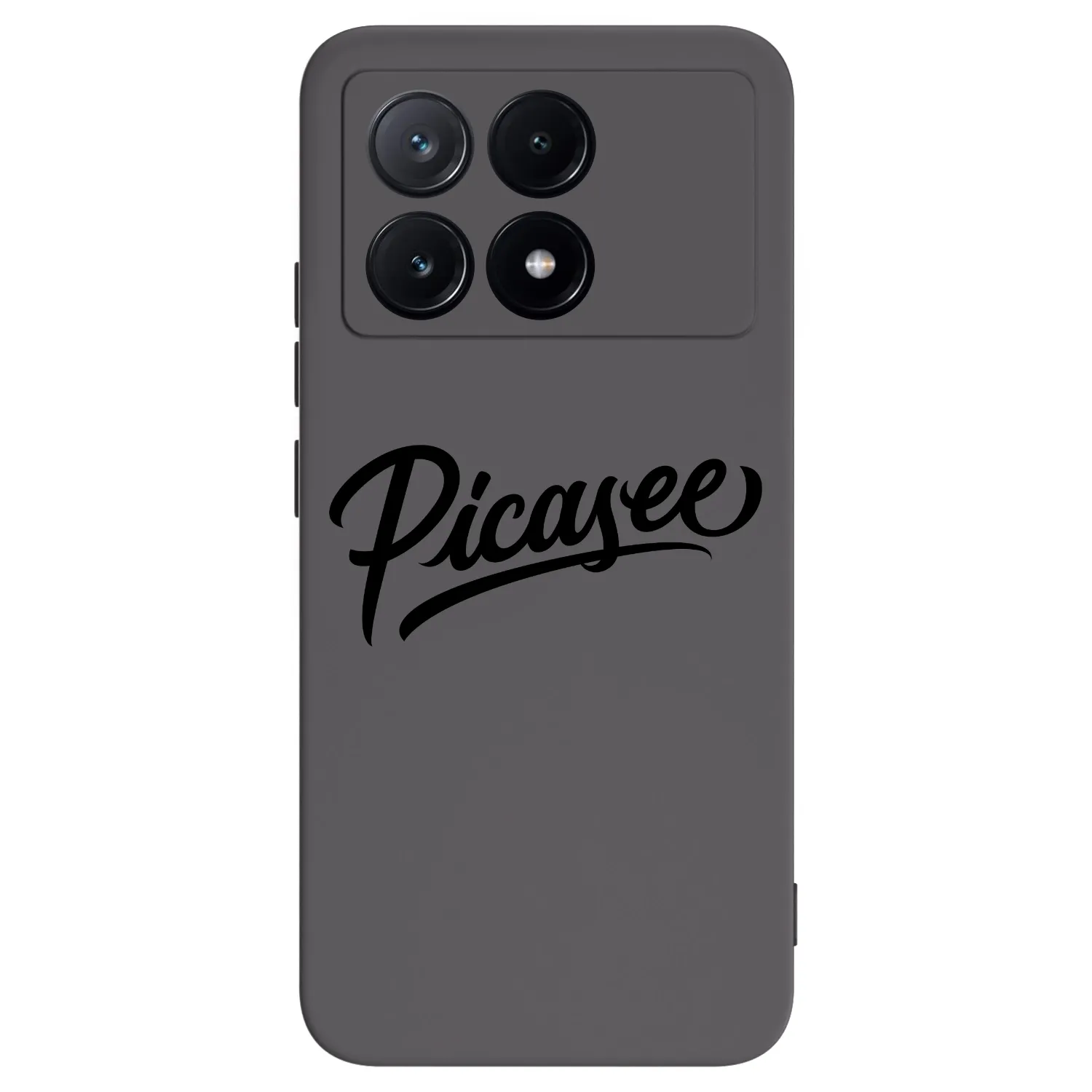 Picasee silikónový čierny obal pre Xiaomi Poco X6 Pro - Picasee - old logo - black