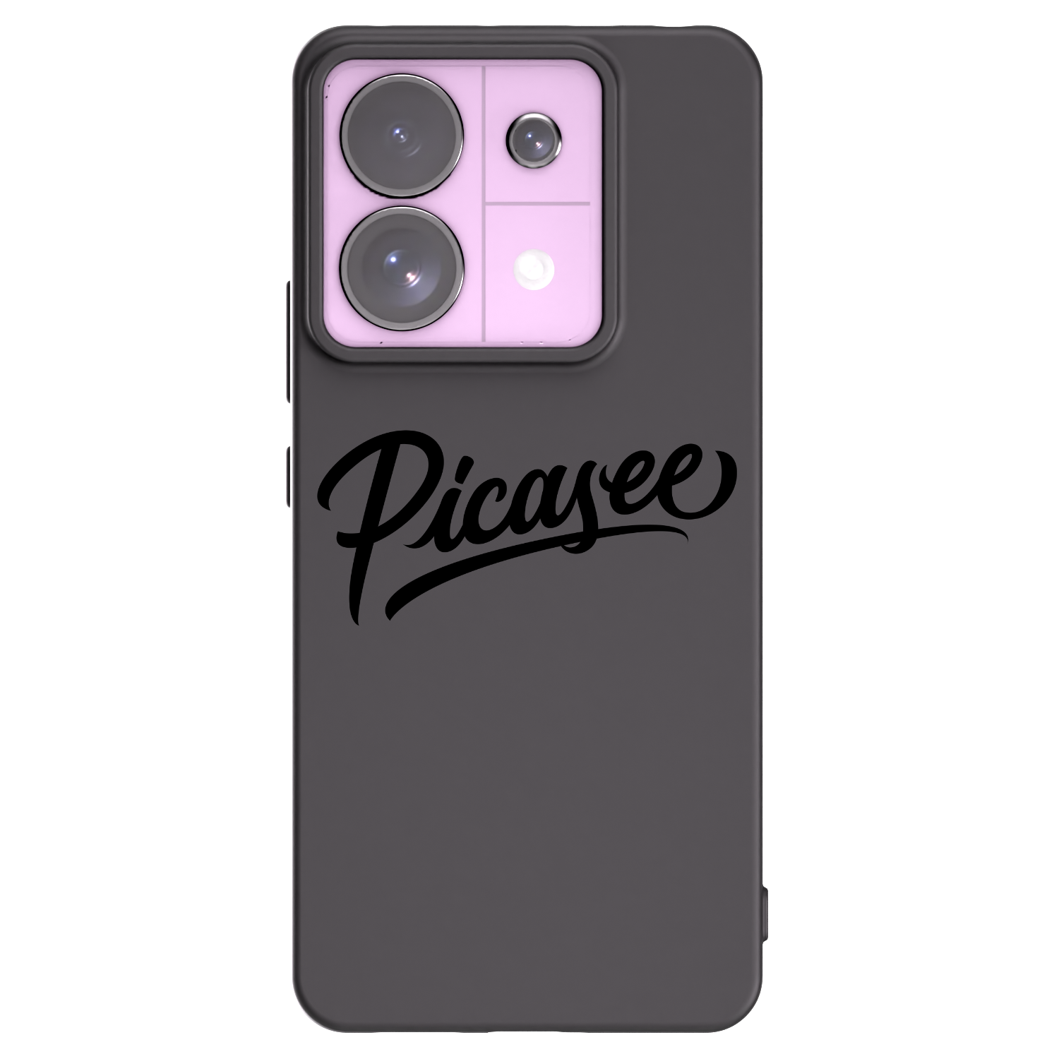 Picasee silikónový čierny obal pre Xiaomi Redmi Note 13 Pro 5G - Picasee - old logo - black