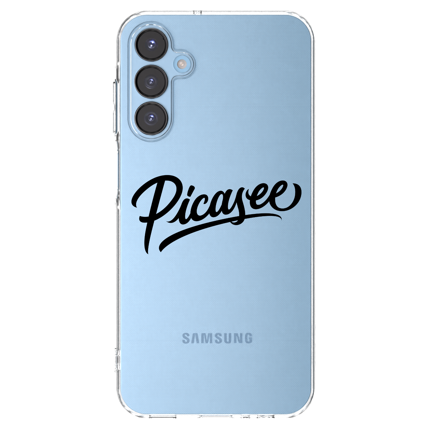 Picasee silikónový prehľadný obal pre Samsung Galaxy A15 A156B 5G - Picasee - old logo - black