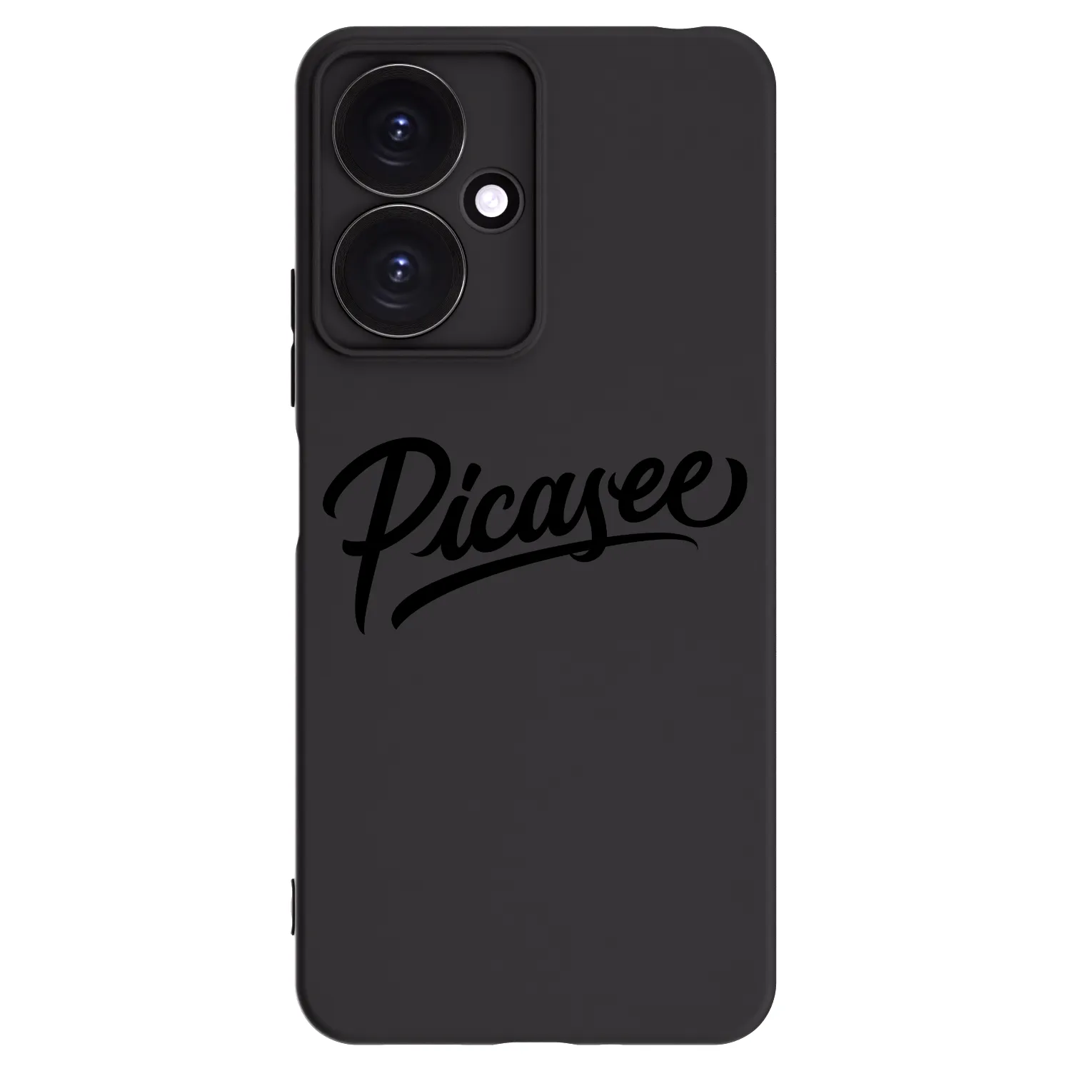 Picasee silikónový čierny obal pre Xiaomi Redmi 13C 5G - Picasee - old logo - black