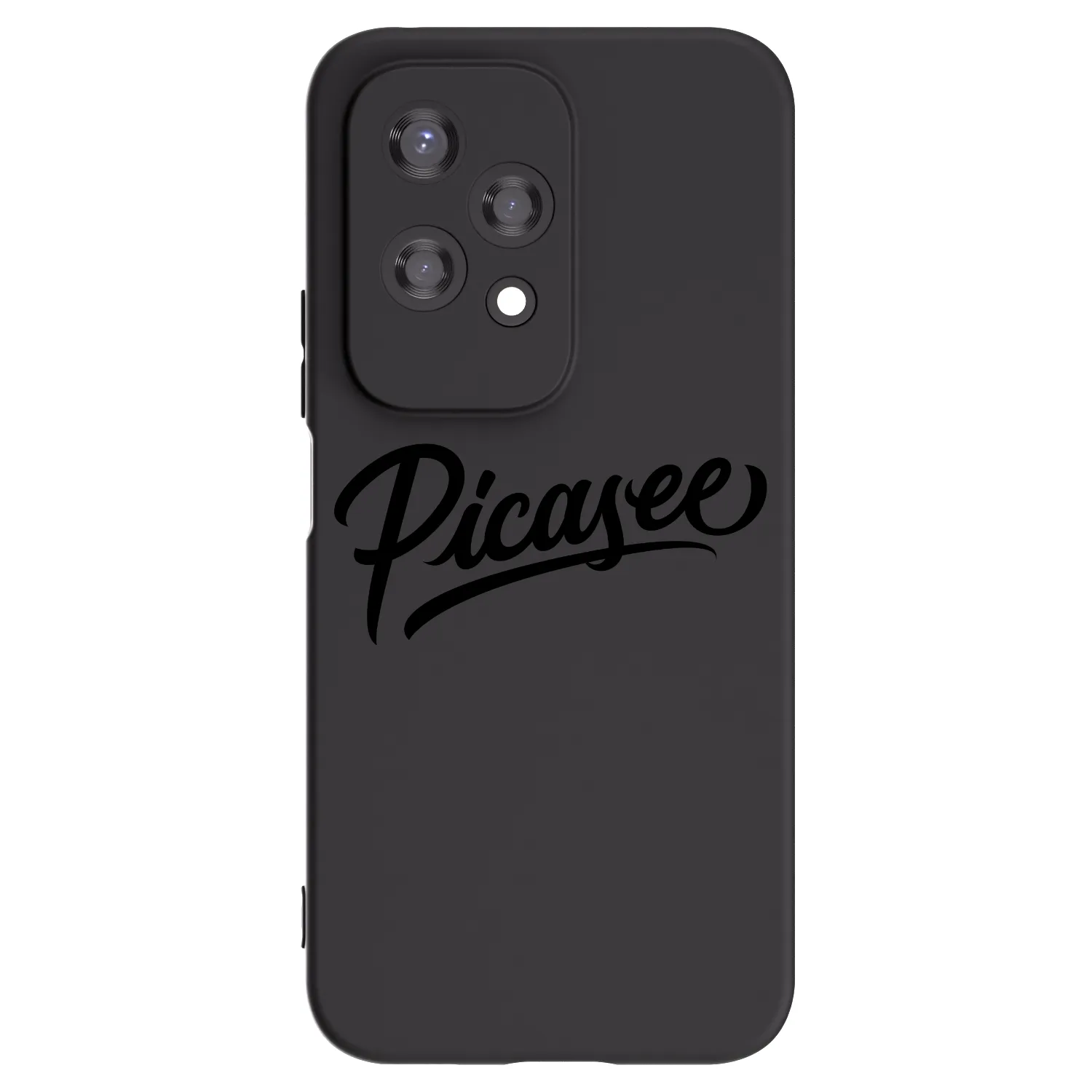 Picasee silikónový čierny obal pre Honor 200 Lite - Picasee - old logo - black